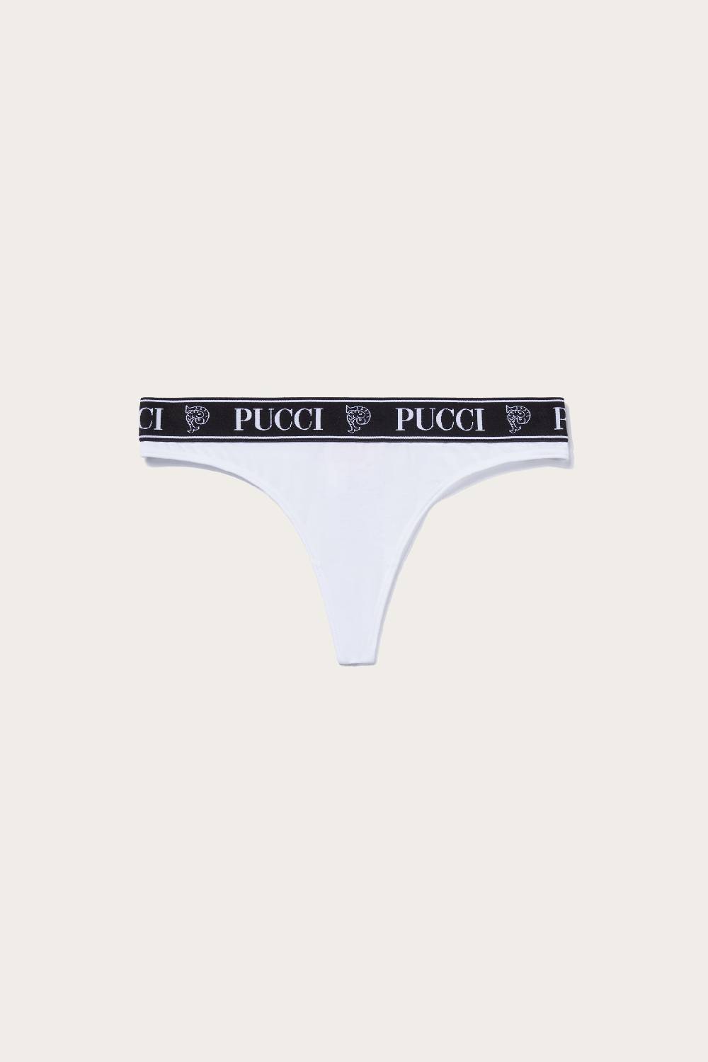 Pucci 3 Pack Tanga con logo jacquard Offerta esclusiva