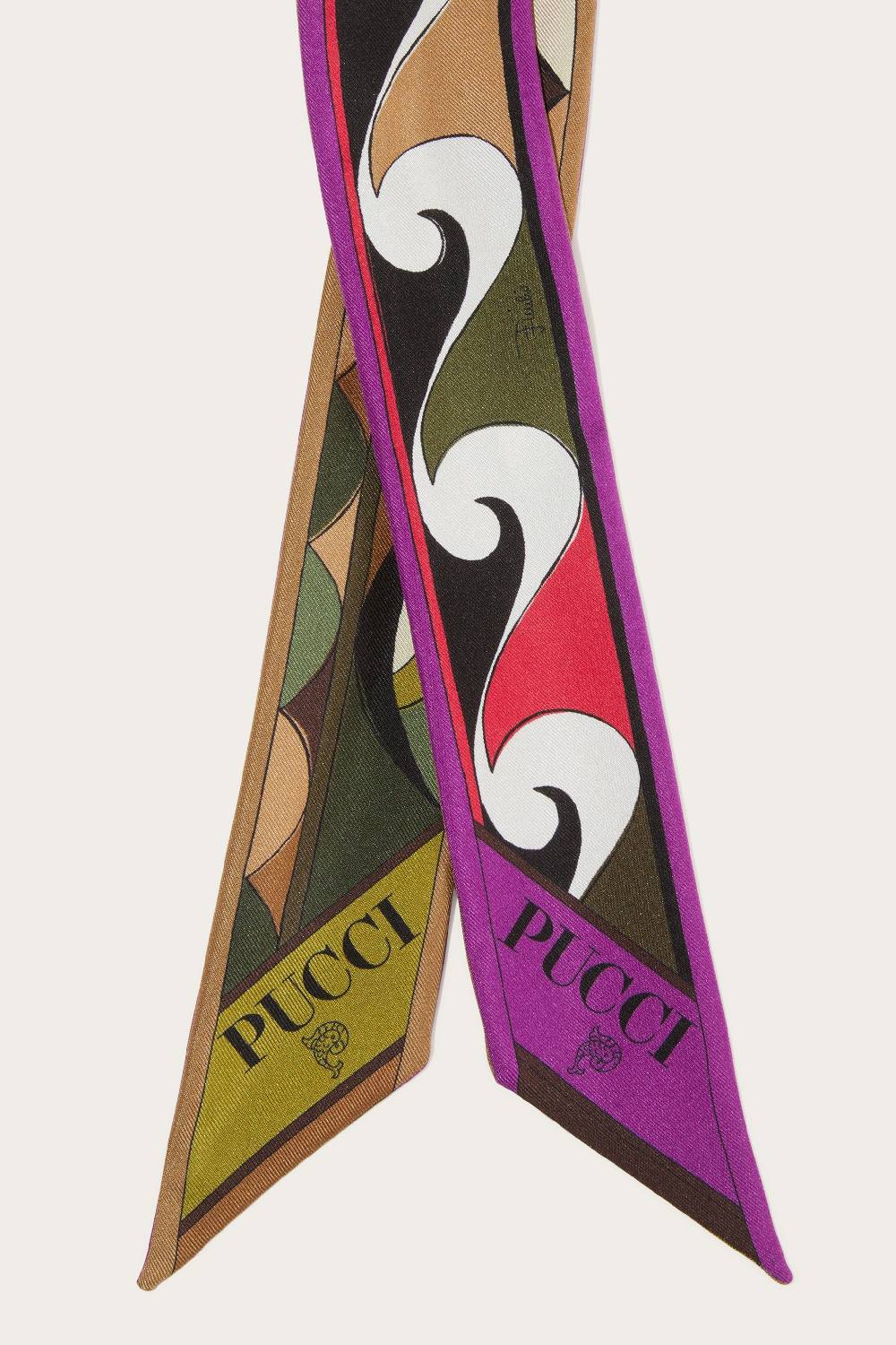 Pucci Foulard in seta con stampa Rombi Offerta per la Festa della Mamma