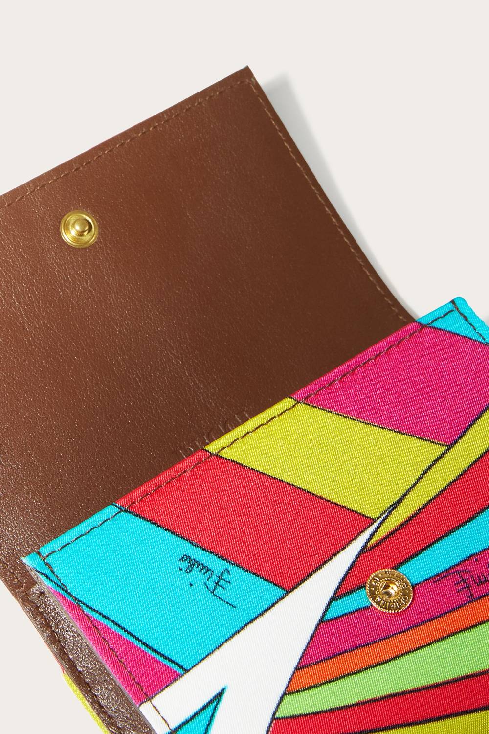 Pucci Portamonete con stampa Iride Liquidazione