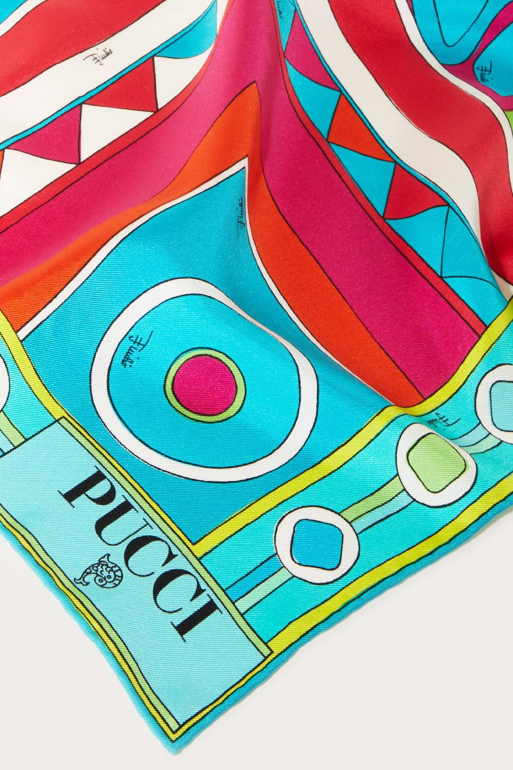 Pucci Foulard in seta con stampa Vivara Enormi risparmi