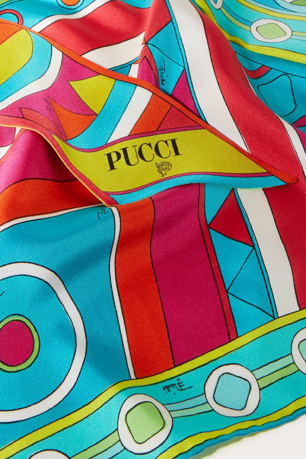 Pucci Foulard in seta con stampa Vivara Enormi risparmi