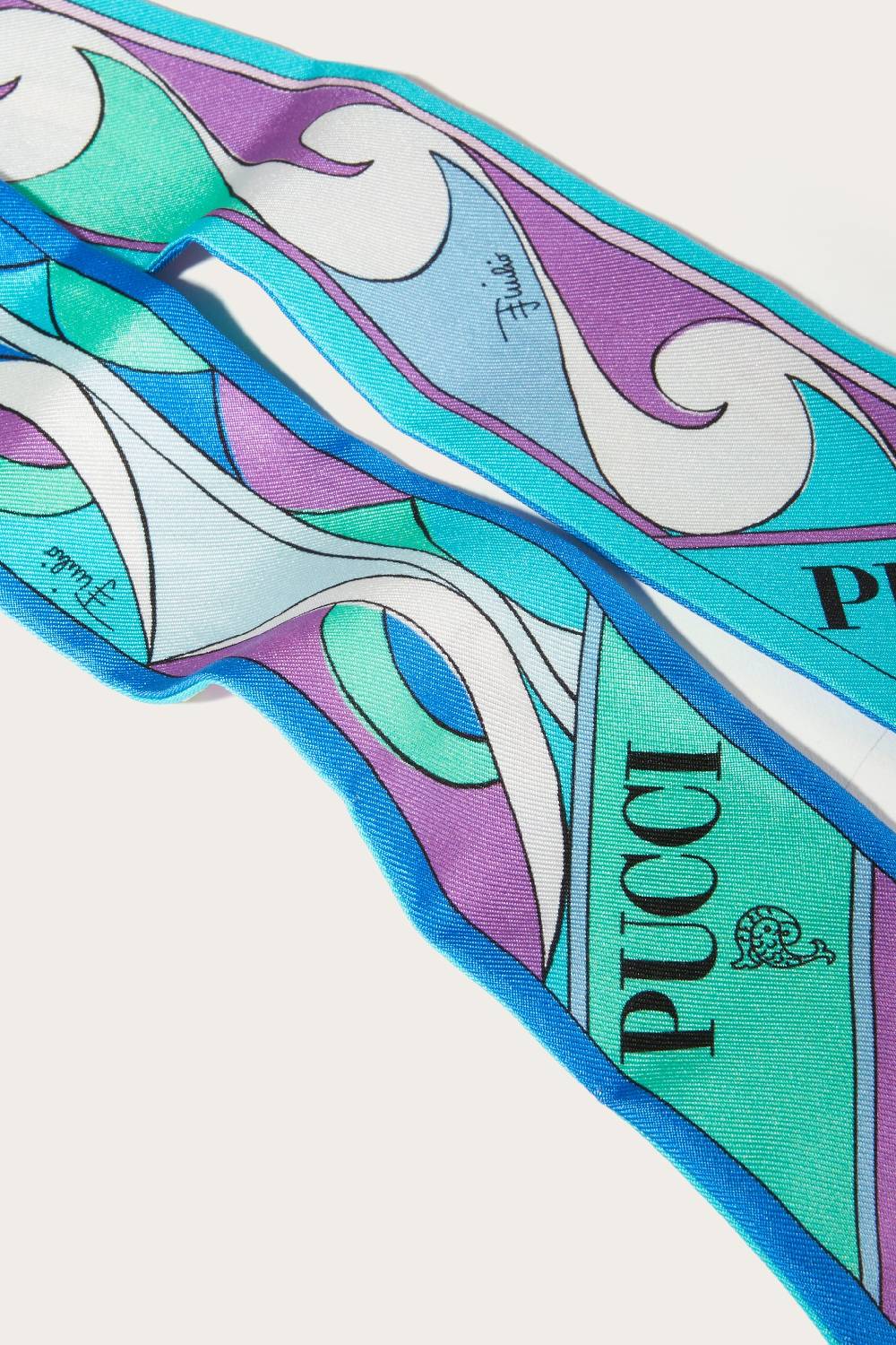 Pucci Foulard in seta con stampa Rombi Offerta settimanale