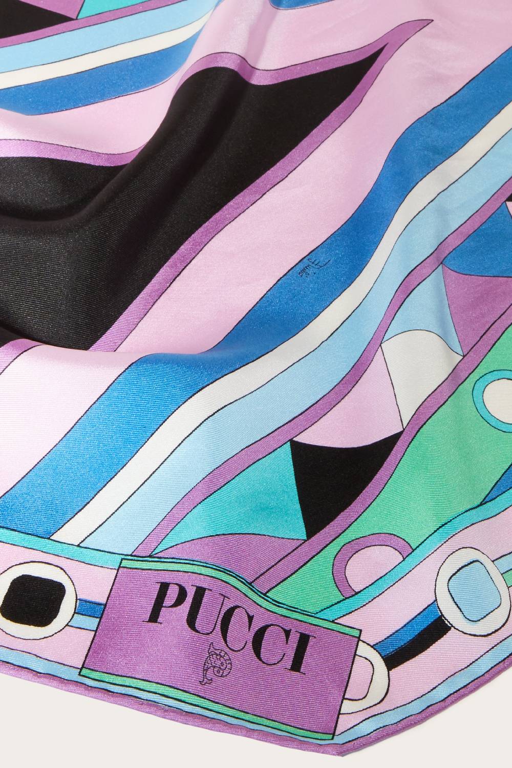 Pucci Foulard in seta con stampa Vivara Ultimo giorno