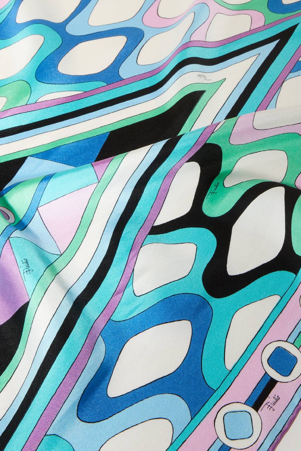Pucci Foulard in seta con stampa Vivara Ultimo giorno
