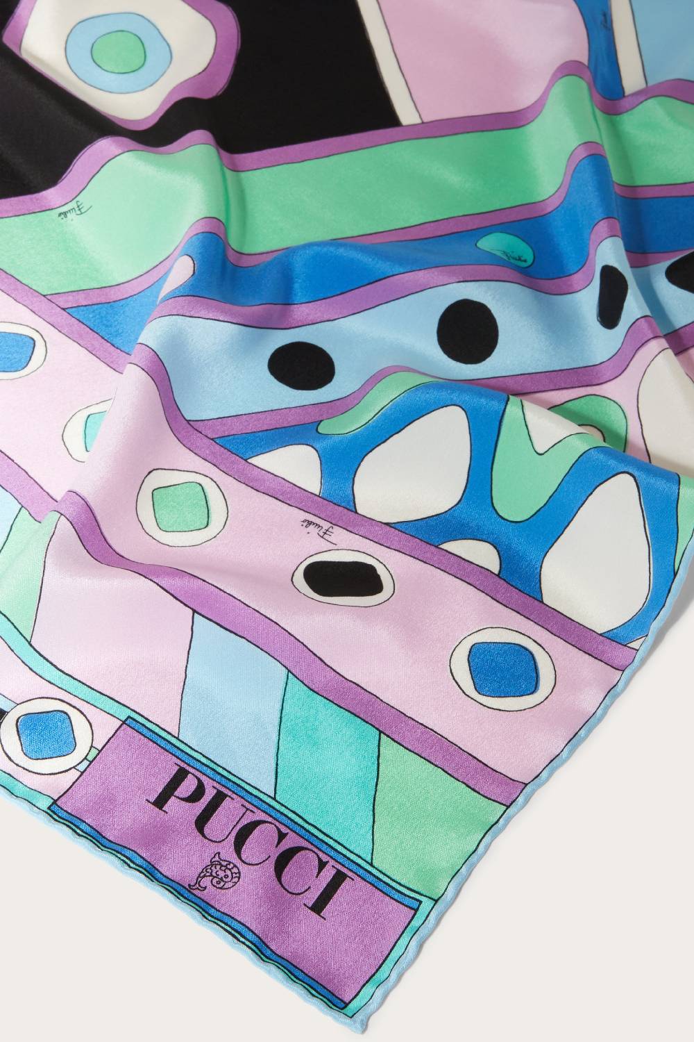 Pucci Hijab in seta con stampa Vivara Promozione temporanea