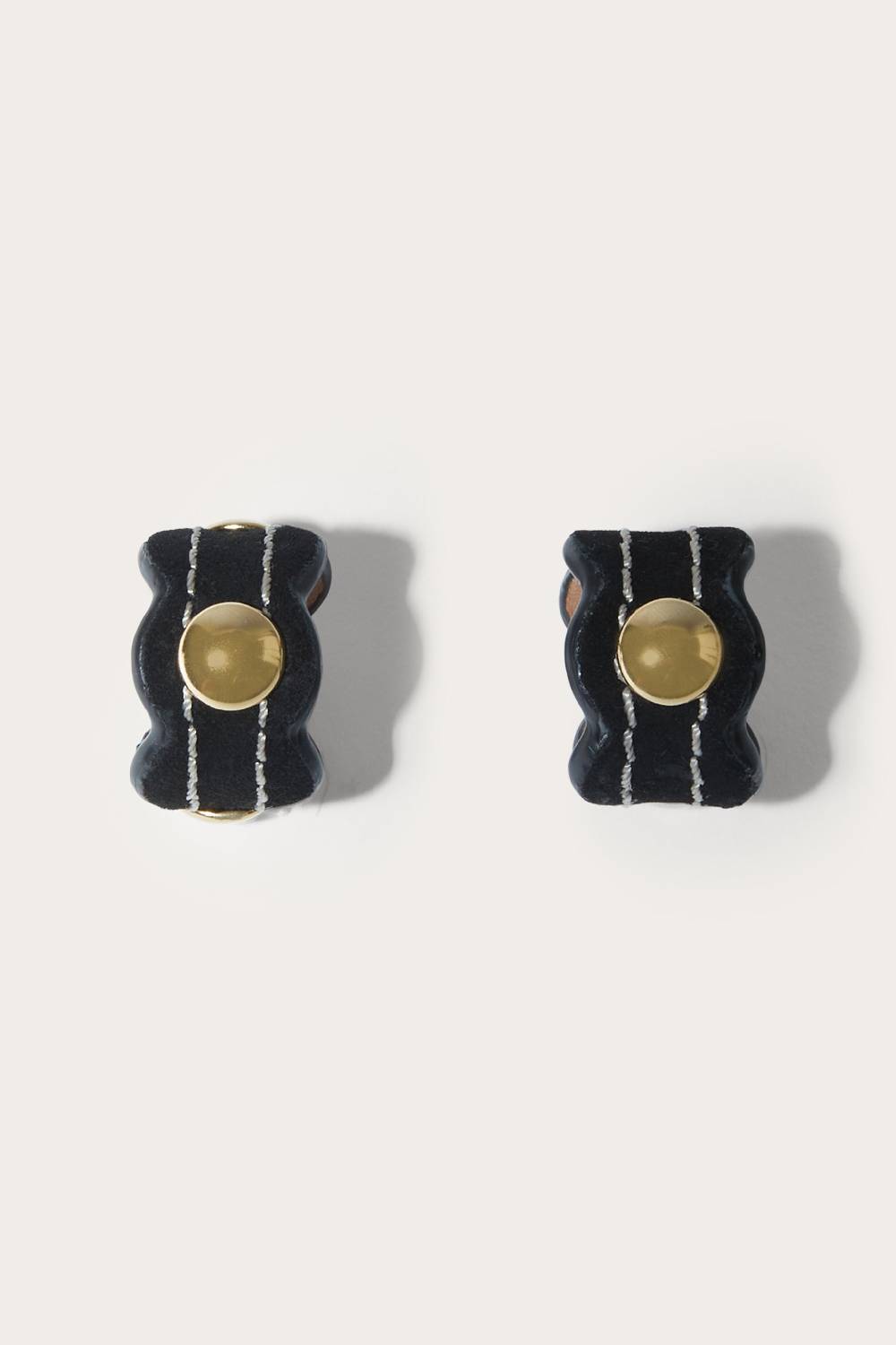 Pucci Anello Onde sottile in pelle scamosciata Solo un giorno rimasto