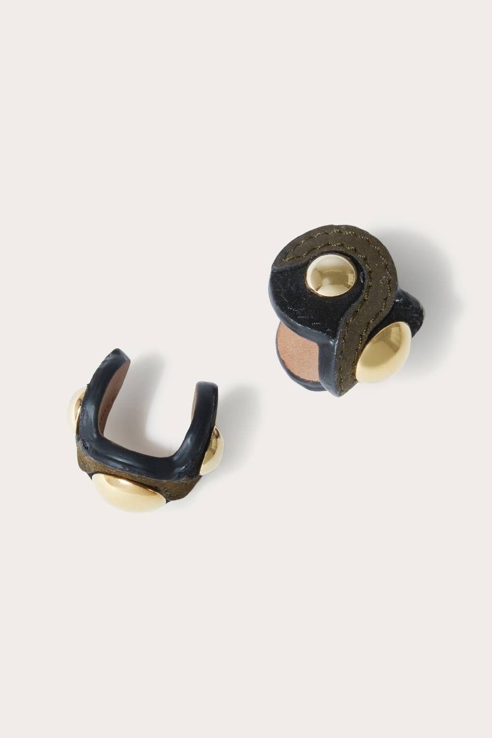 Pucci Anello Onde chunky in pelle scamosciata Super sconto