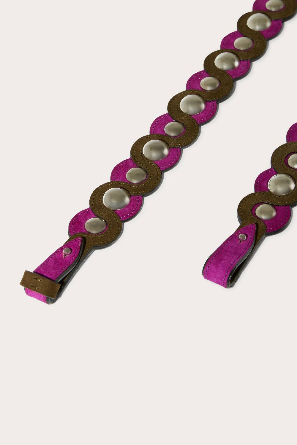 Pucci Tracolla con borchie in pelle scamosciata Enormi sconti