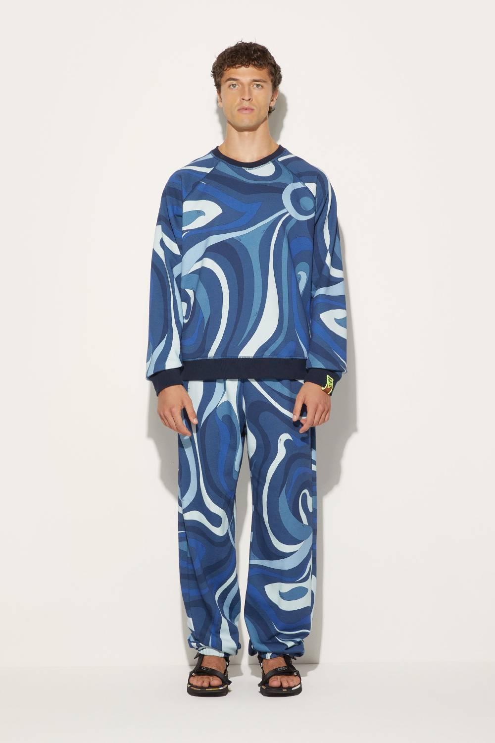 Pucci Felpa con stampa Marmo Fino Al -60%