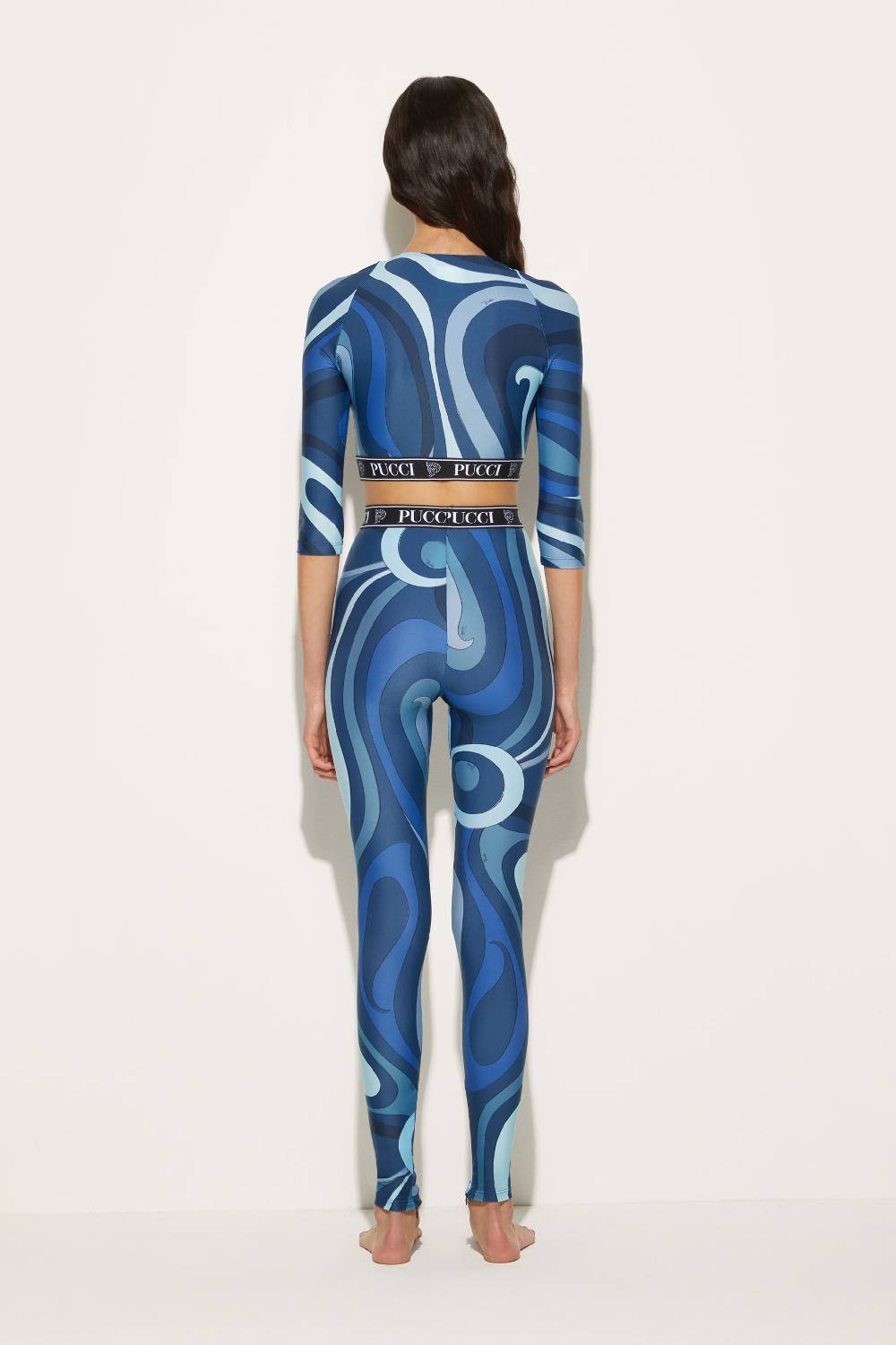 Pucci Leggings con stampa Marmo Affare Del Giorno