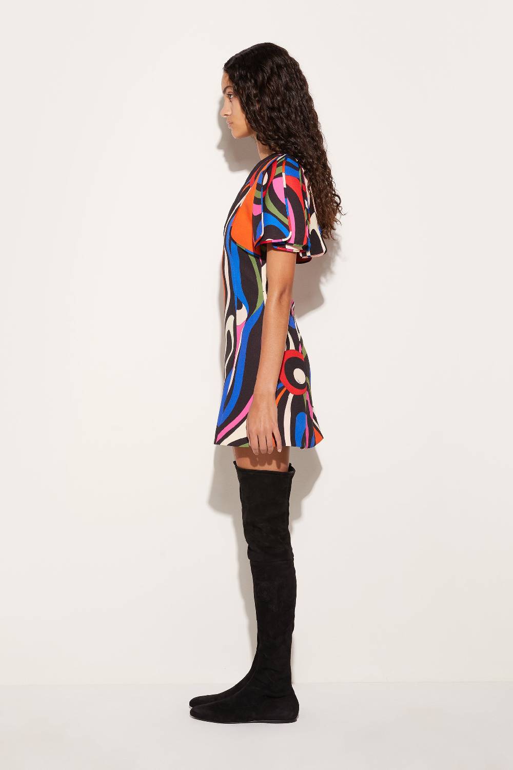 Pucci Mini abito con stampa Marmo Outlet