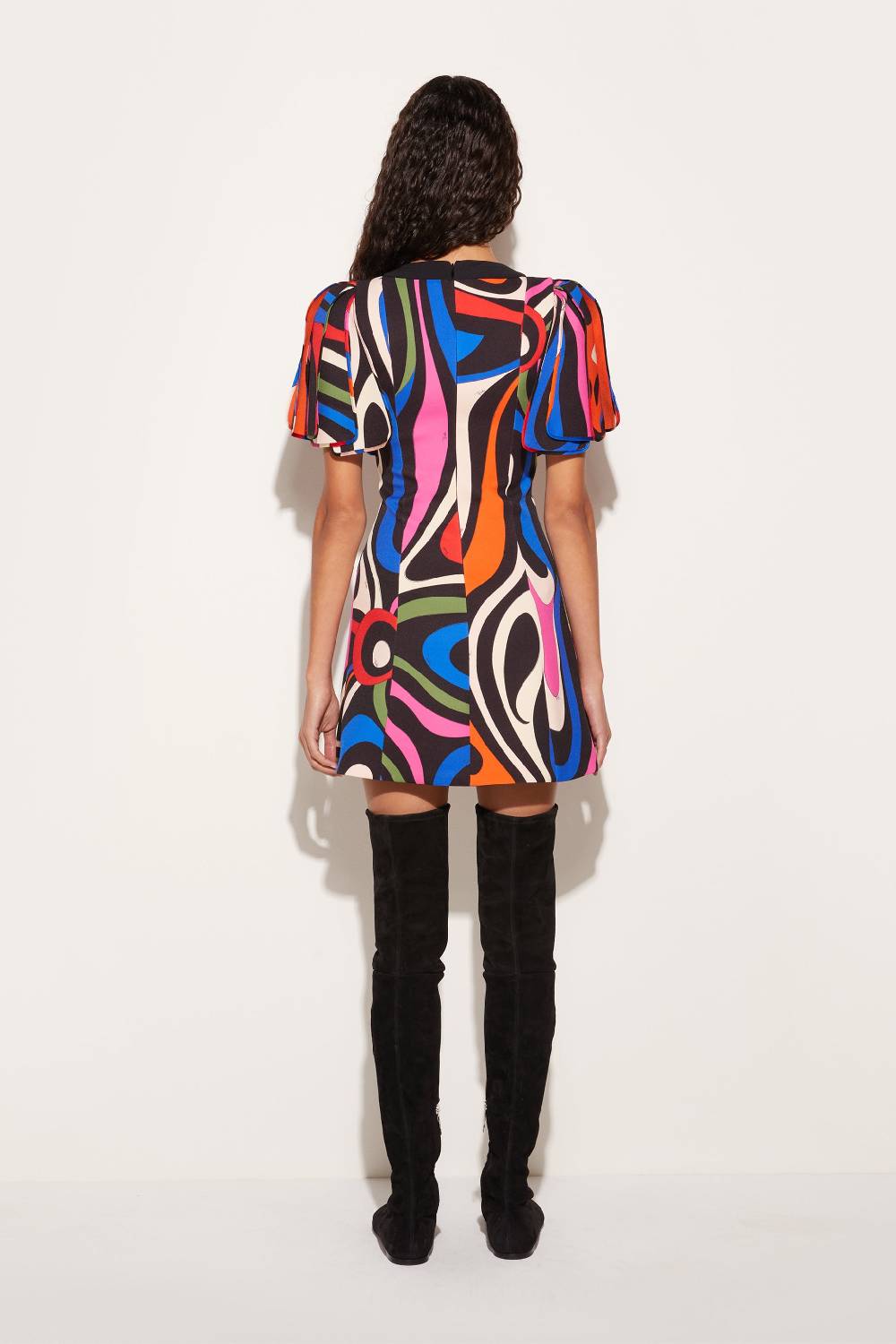 Pucci Mini abito con stampa Marmo Outlet