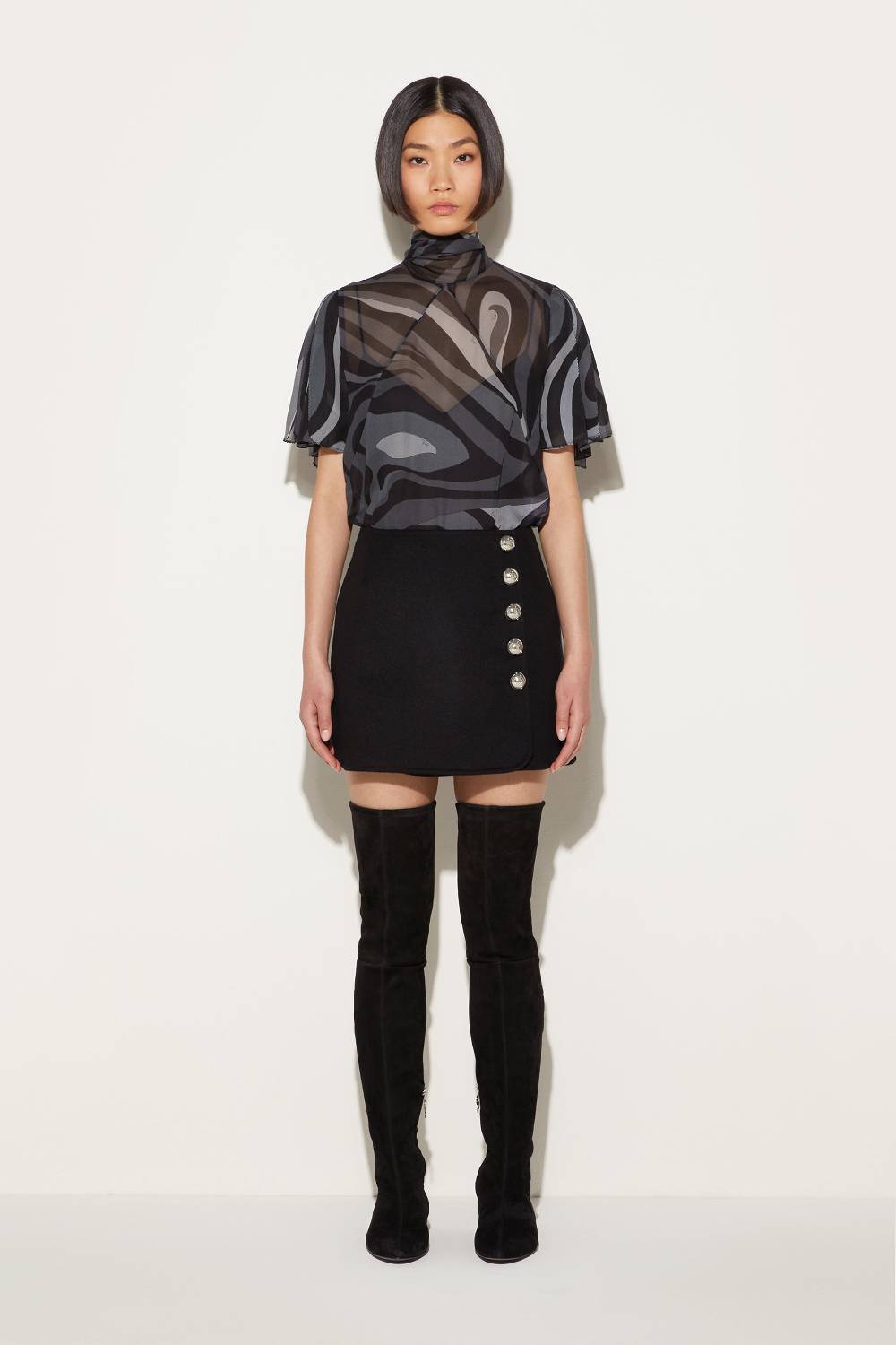 Pucci Minigonna con bottoni Vendite Flash