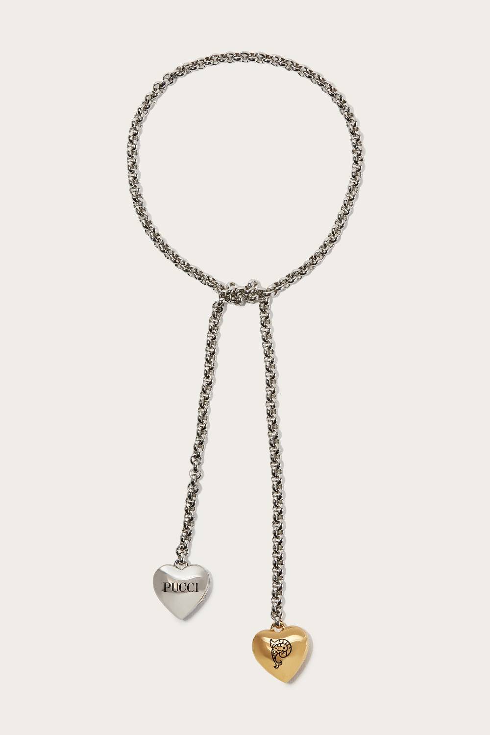 Pucci Collana con ciondoli a cuore