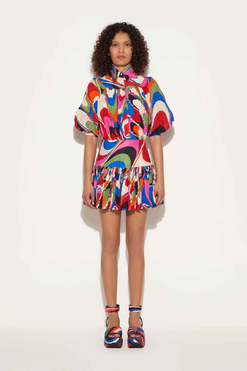 Pucci Mini abito con stampa Onde Offerta speciale