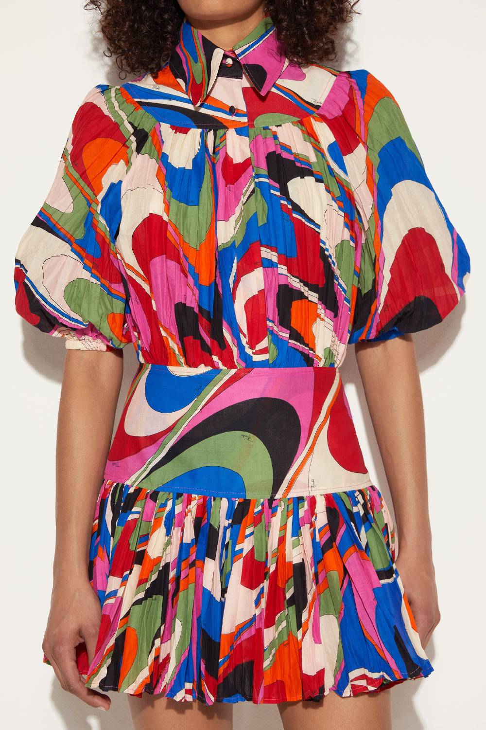 Pucci Mini abito con stampa Onde Offerta speciale