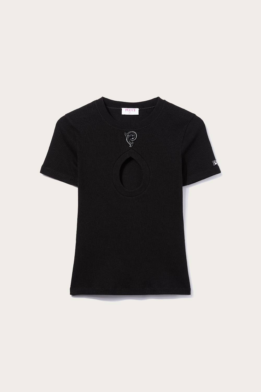 Pucci T-shirt con cut-out Vendite stagionali