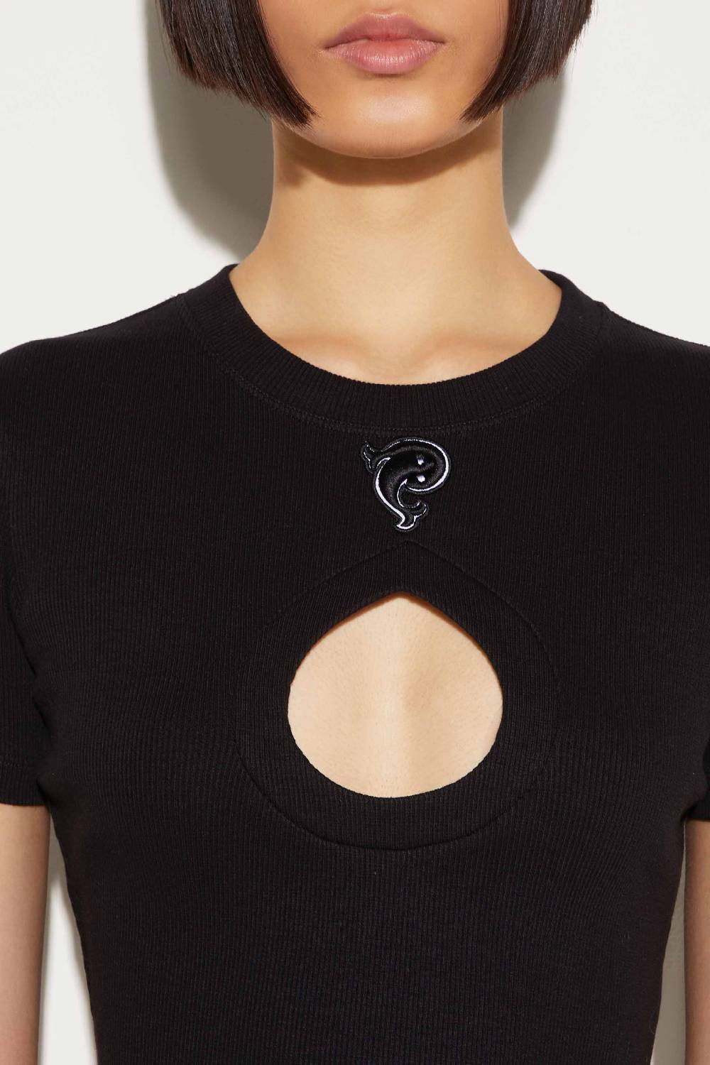 Pucci T-shirt con cut-out Vendite stagionali