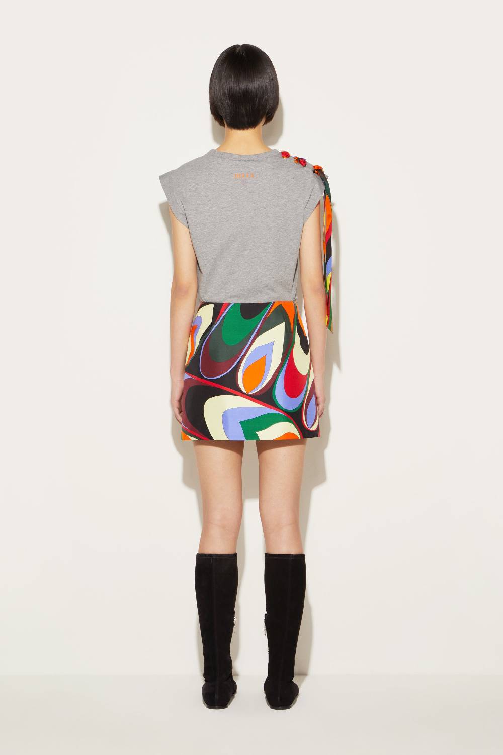 Pucci Top con inserto Iride Offerta Anniversario