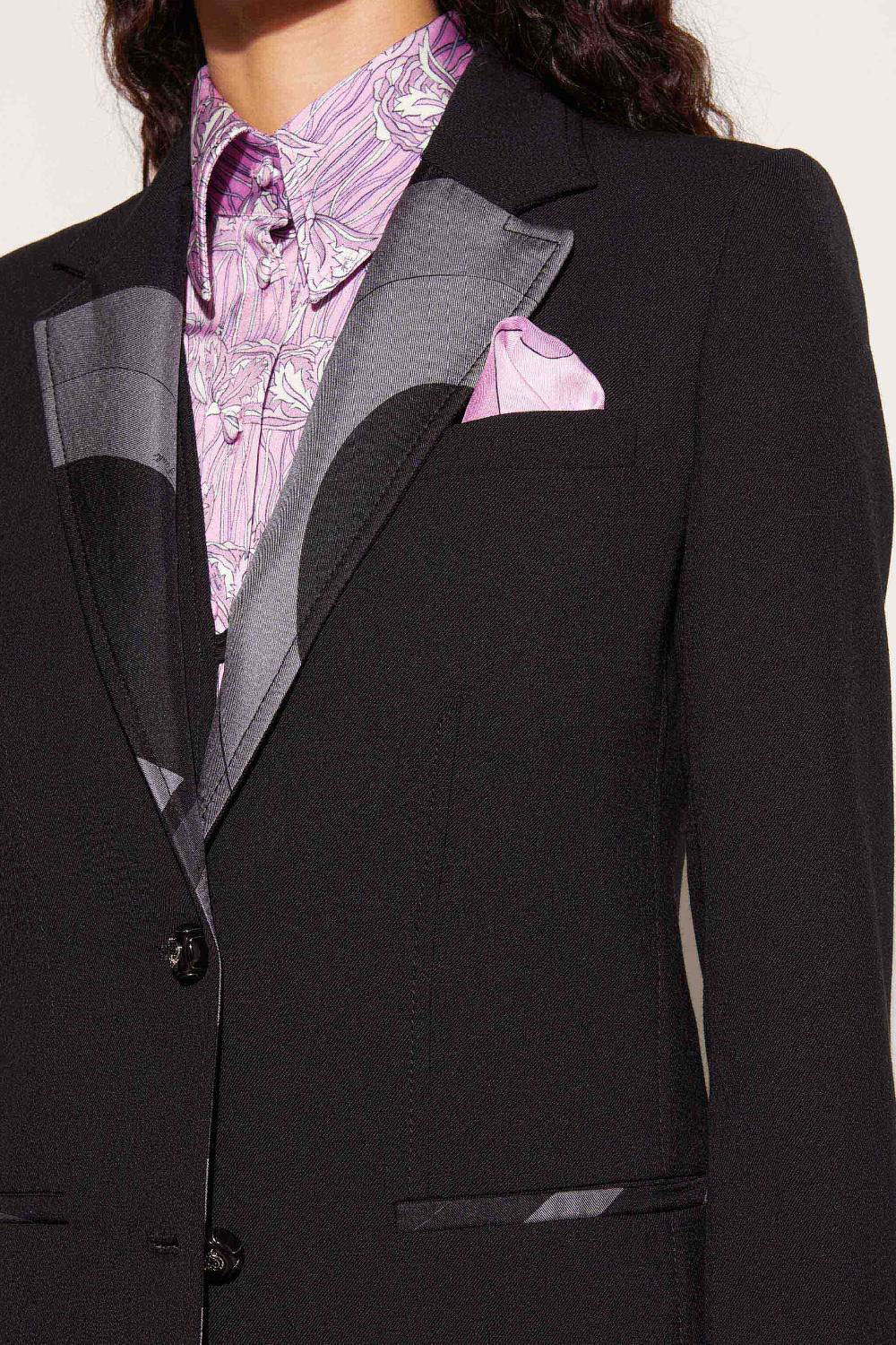 Pucci Blazer monopetto con finiture Marmo Offerta temporanea