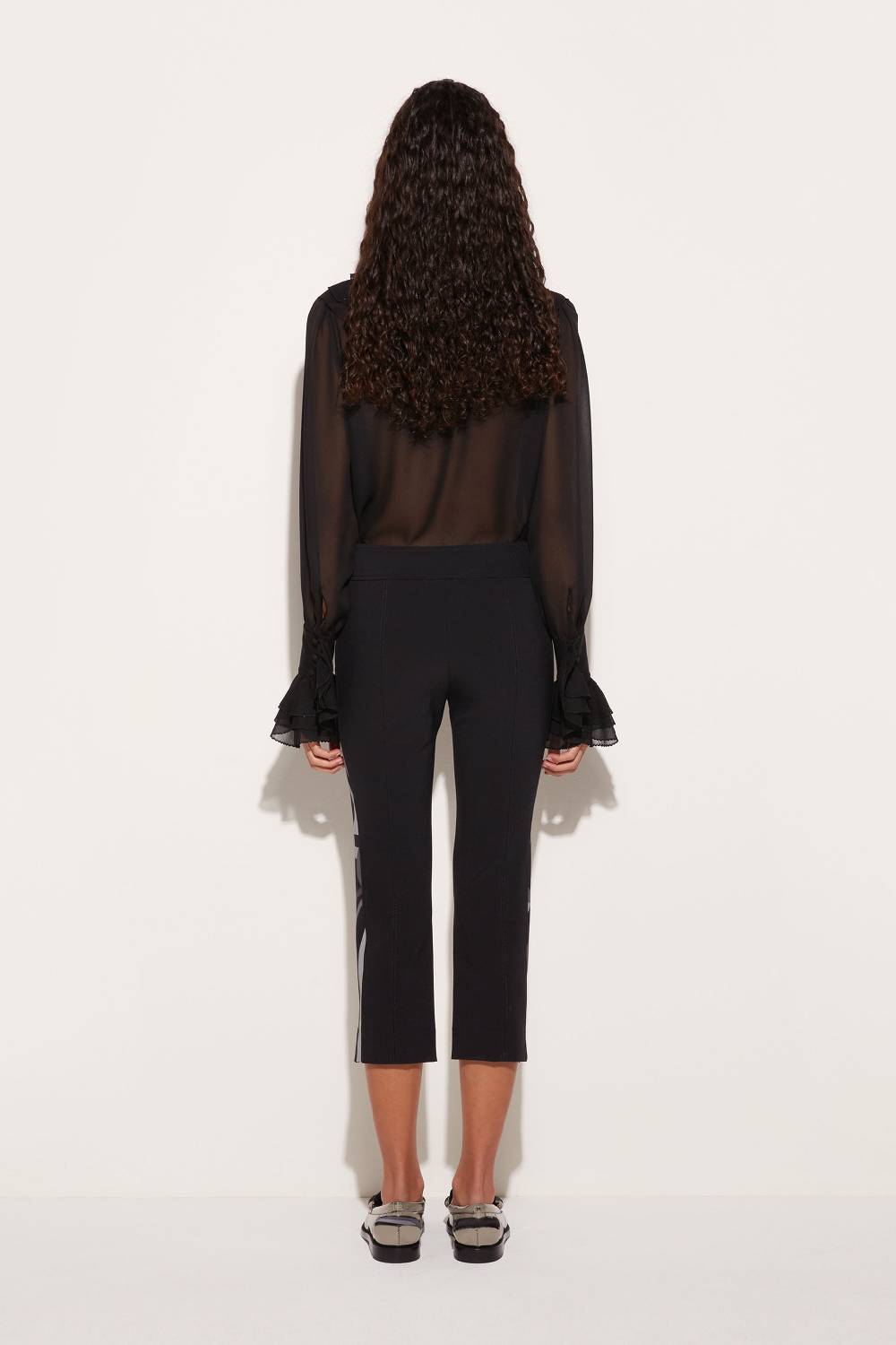Pucci Pantaloni cropped con stampa Marmo Lightning offer