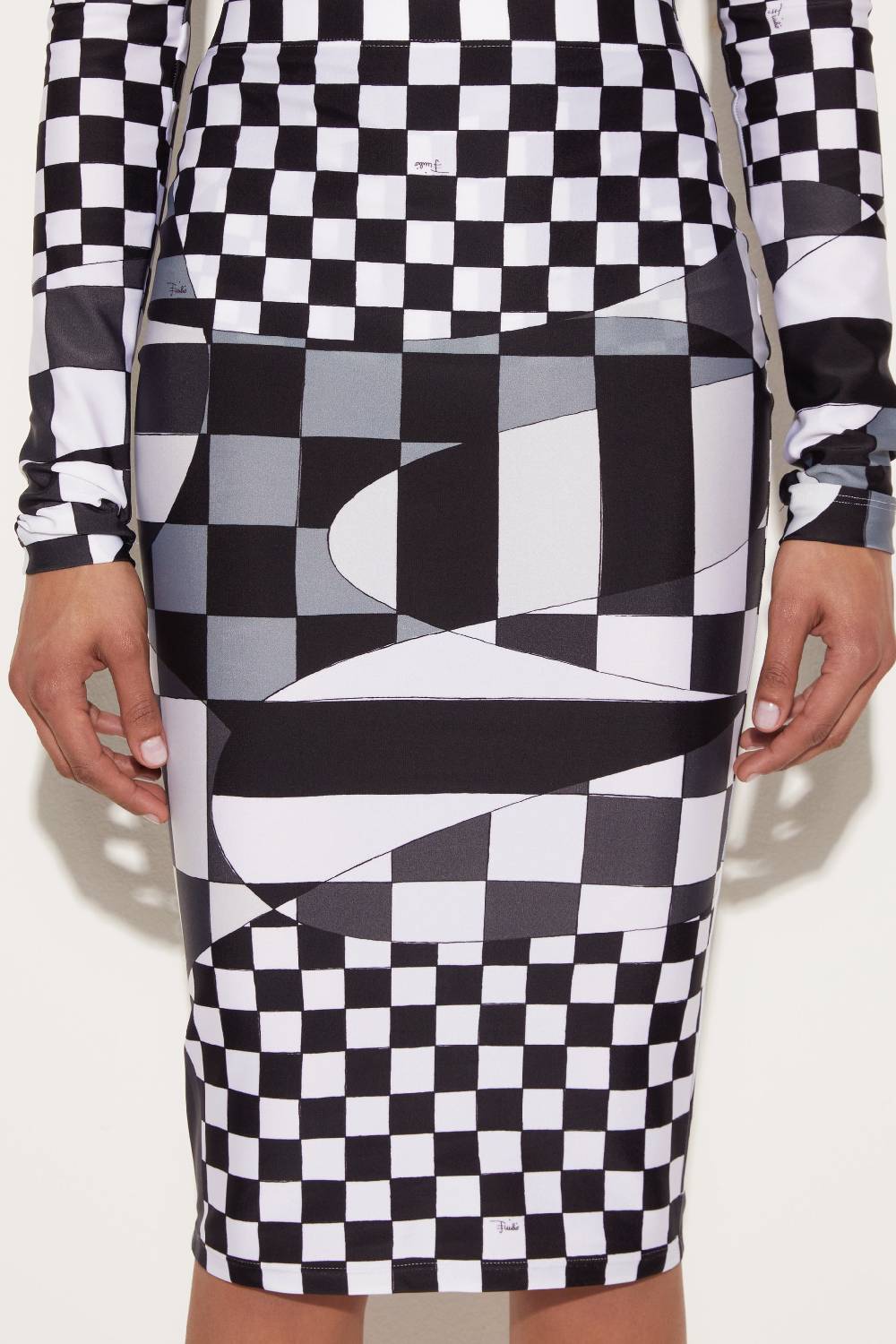 Pucci Giardino-Print Pencil Skirt Offerte speciali