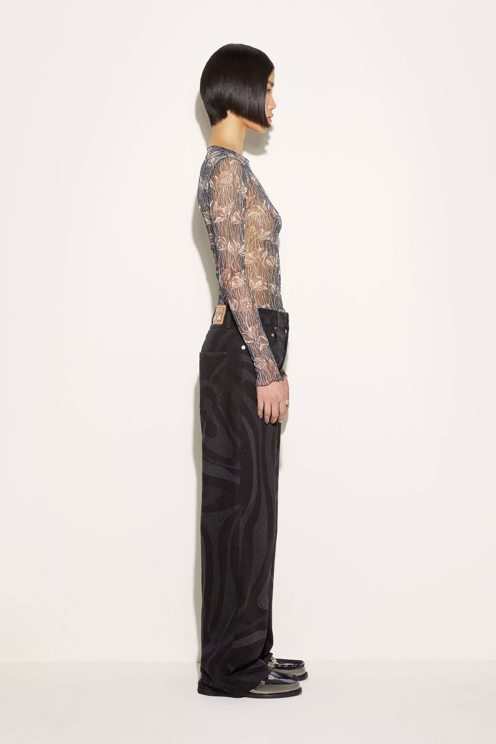 Pucci Top con stampa Fior di Loto Latest stili