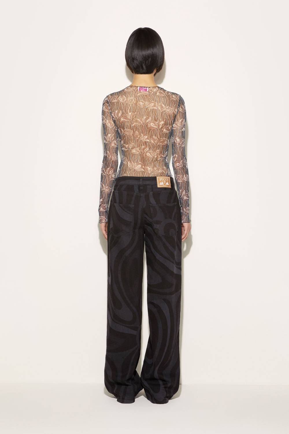 Pucci Top con stampa Fior di Loto Latest stili