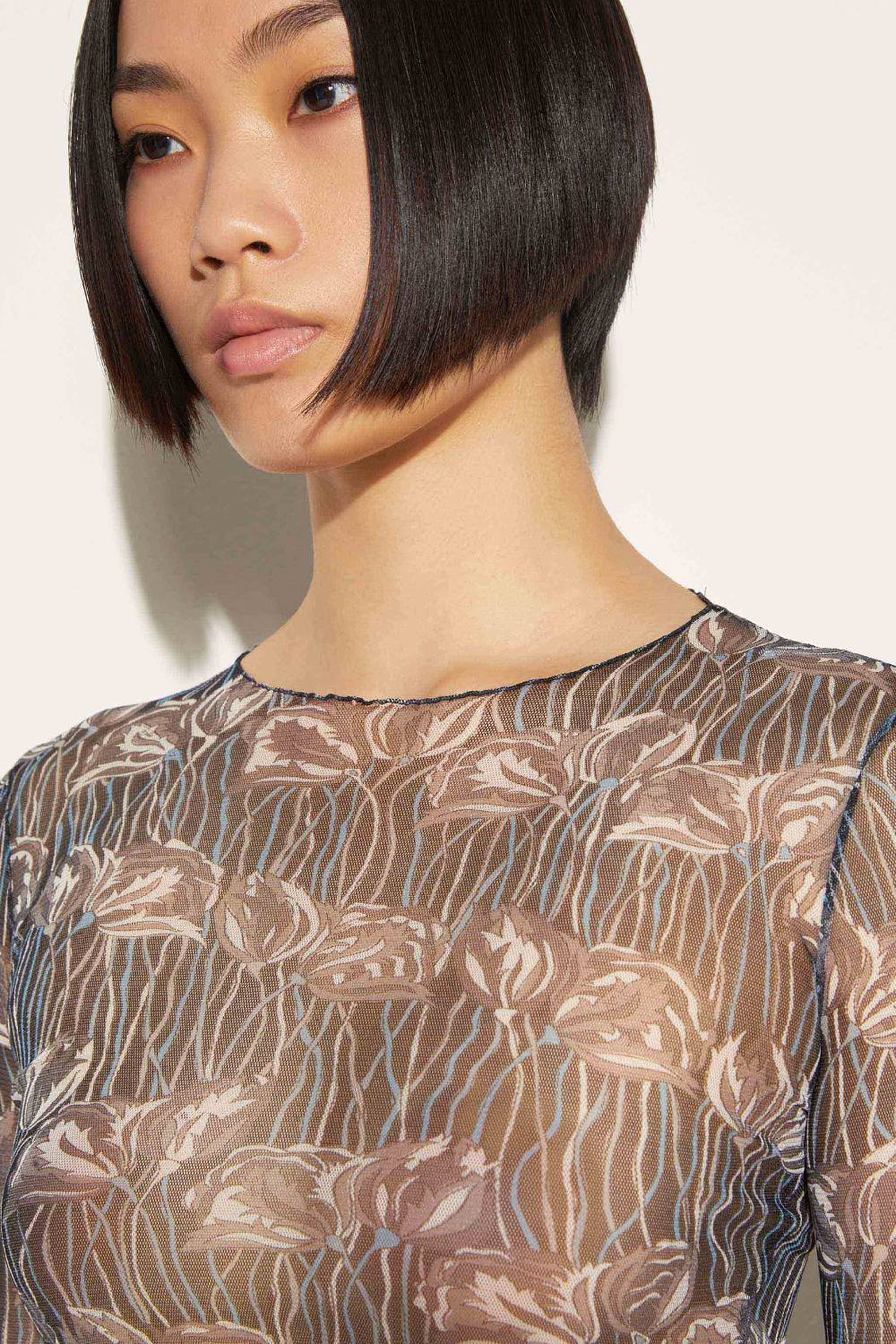 Pucci Top con stampa Fior di Loto Latest stili
