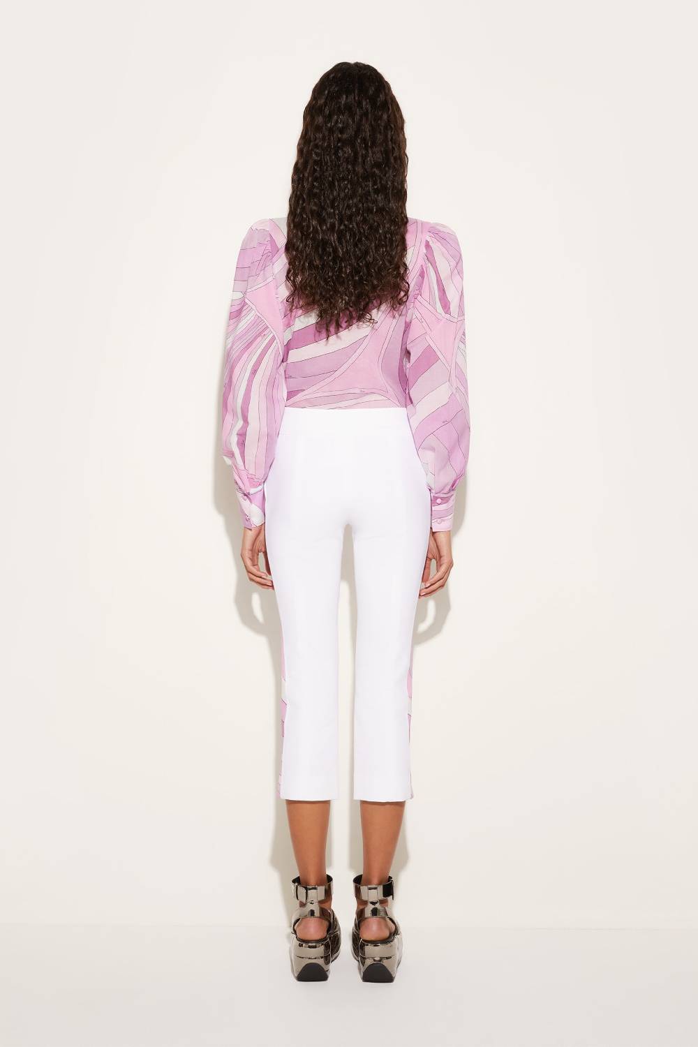 Pucci Pantaloni crop con inserti Iride Ultimi due giorni