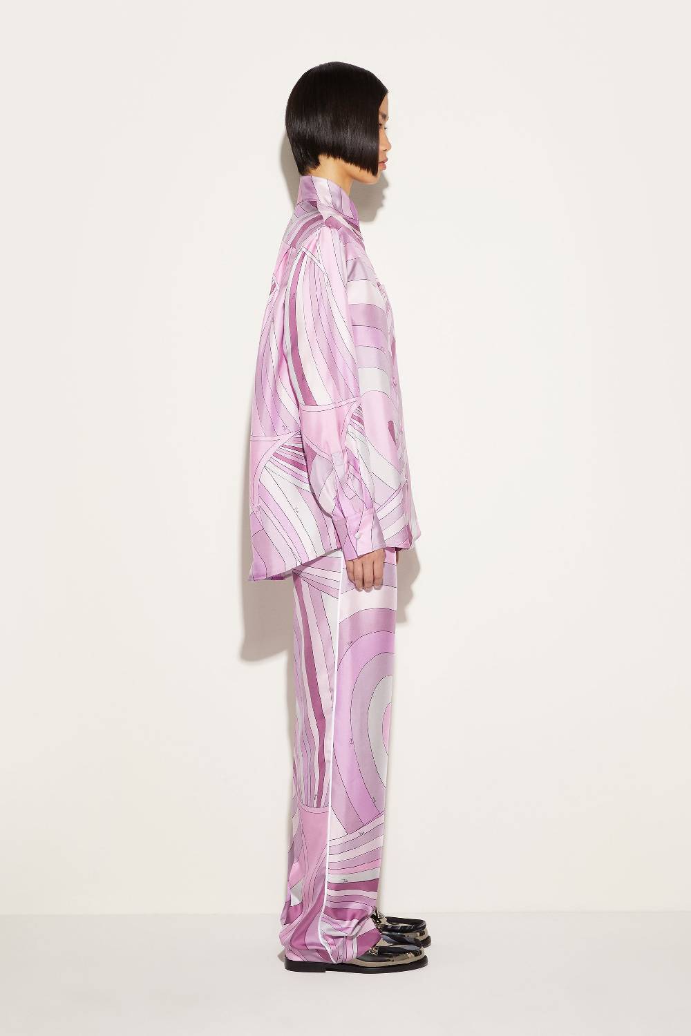 Pucci Camicia in seta con stampa Iride Offerta speciale della fabbrica