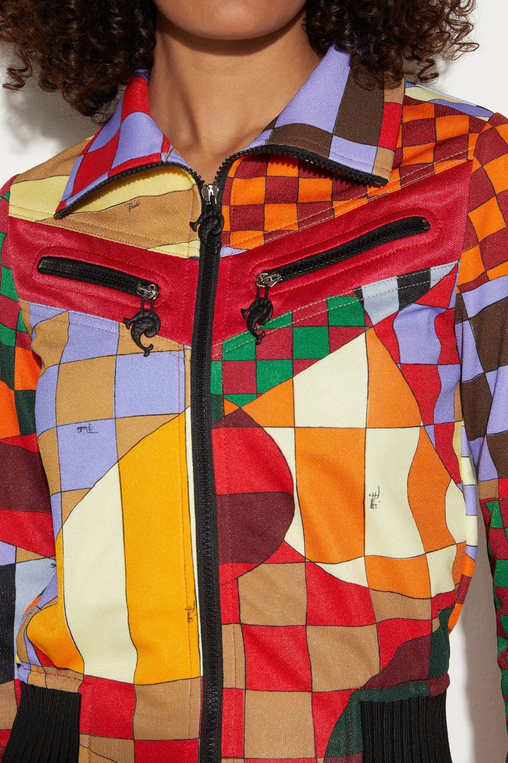 Pucci Giacca con stampa Giardino Esporta salva