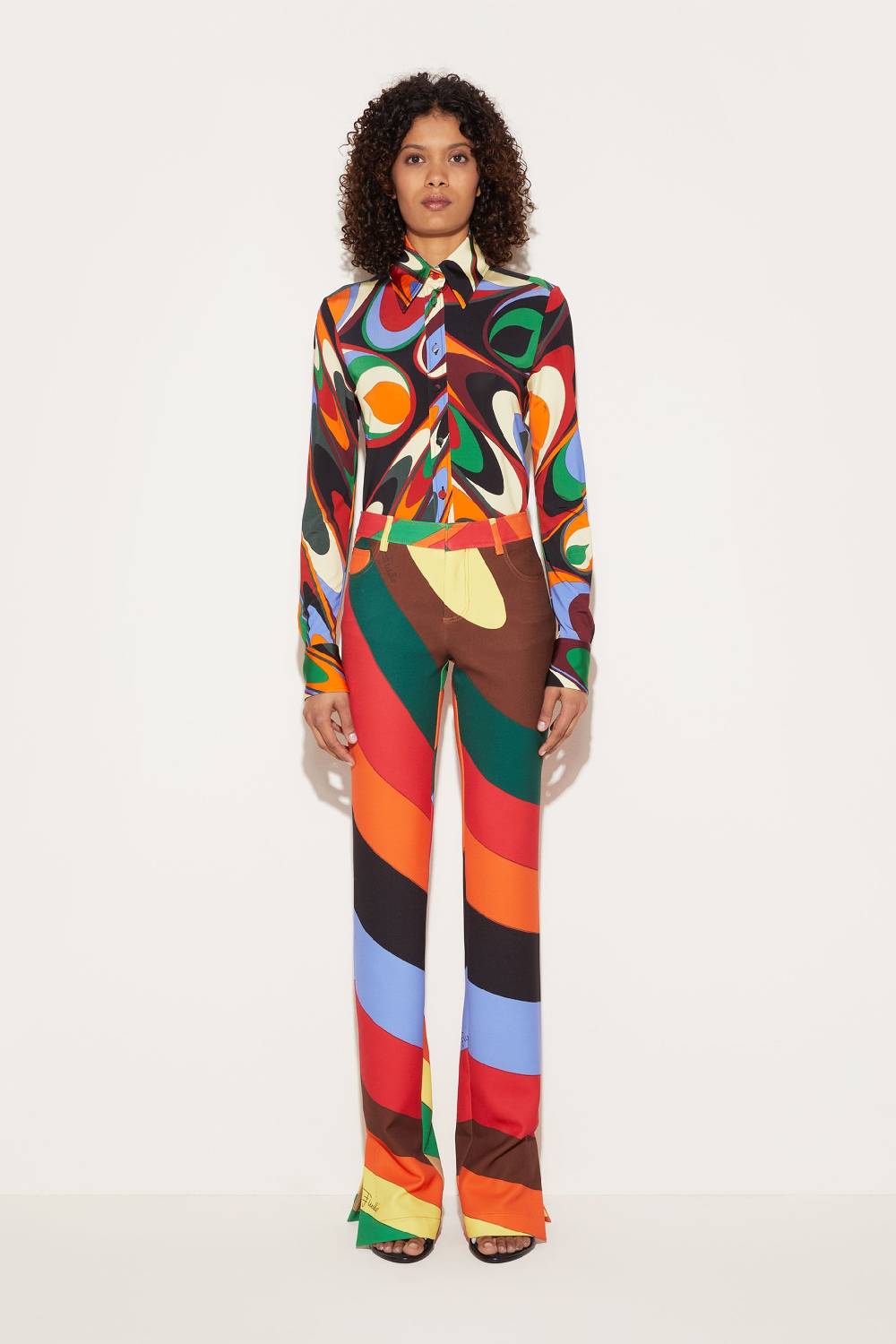 Pucci Pantaloni con stampa Iride Duty-free
