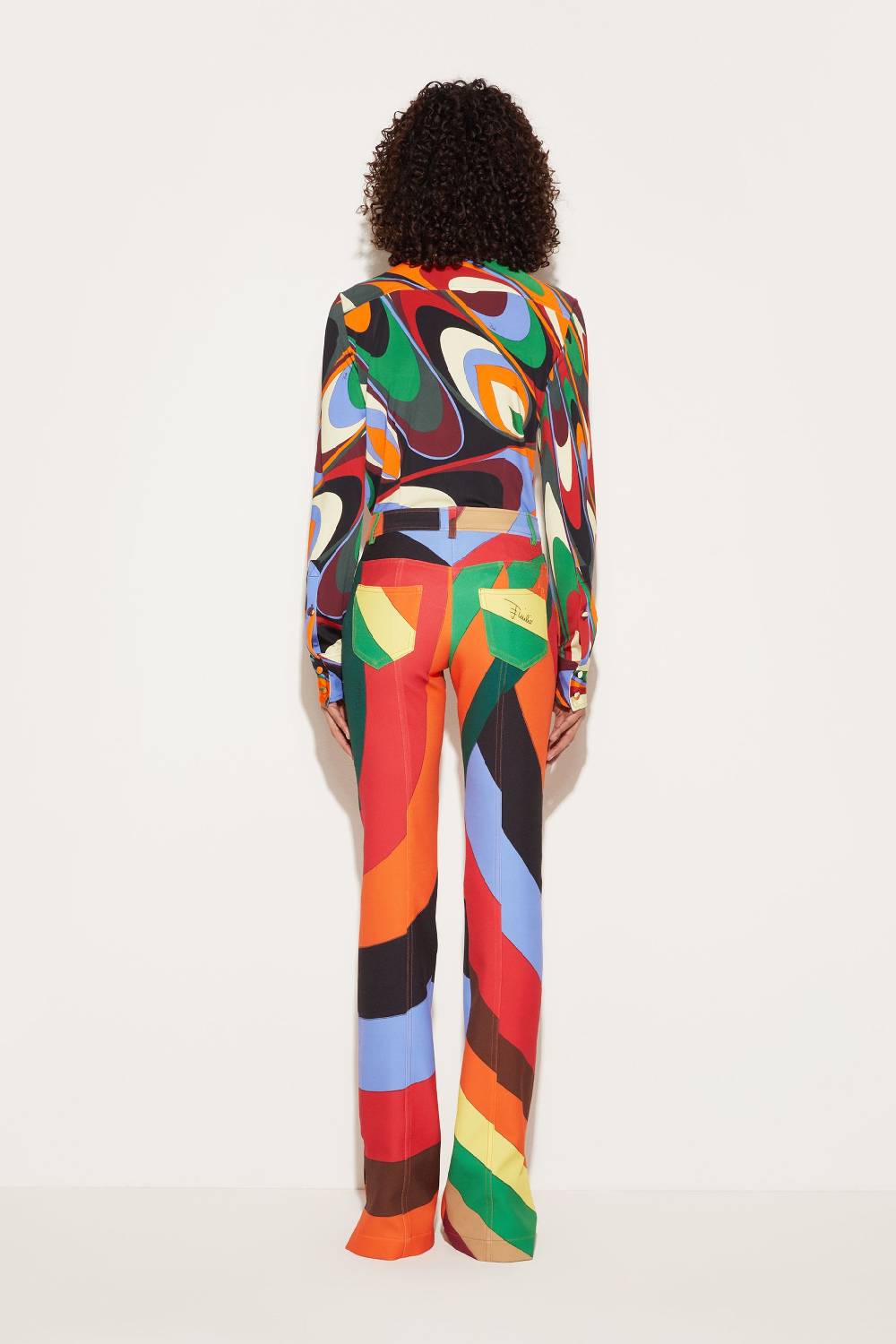 Pucci Pantaloni con stampa Iride Duty-free