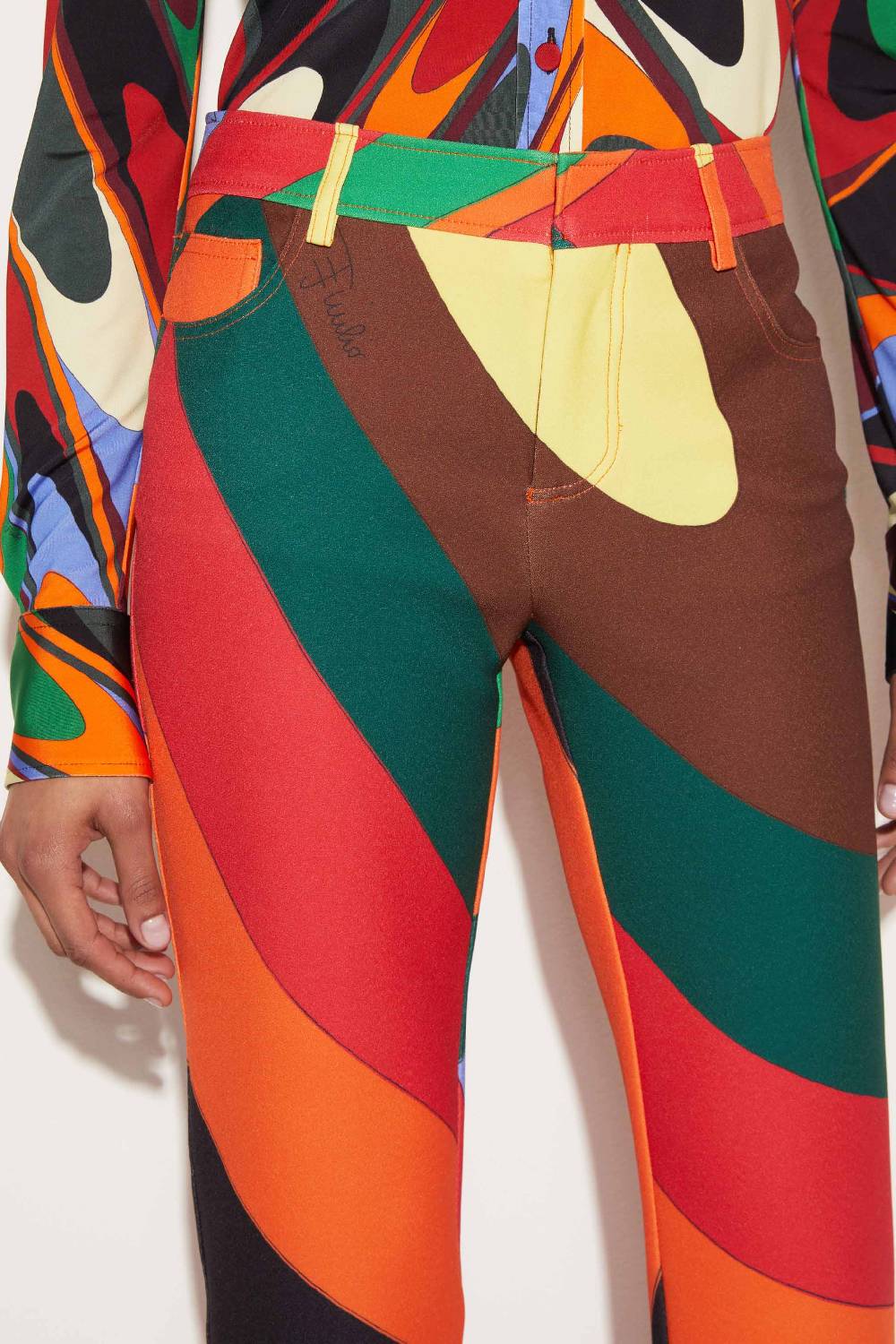 Pucci Pantaloni con stampa Iride Duty-free
