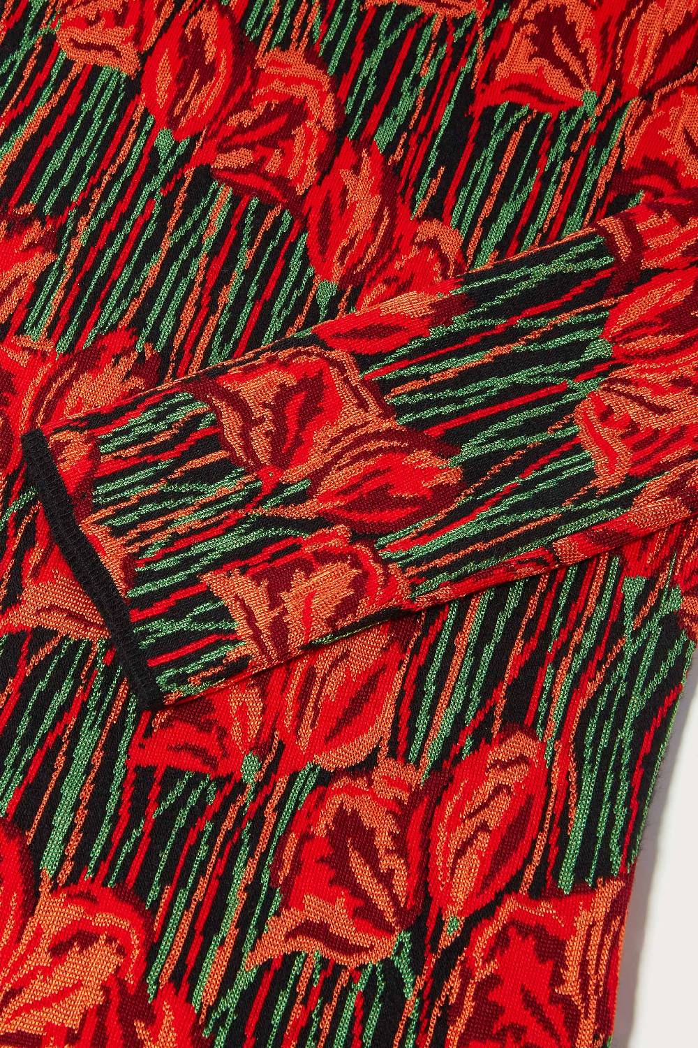 Pucci Abito lungo jacquard con motivo Fior di Loto Italy
