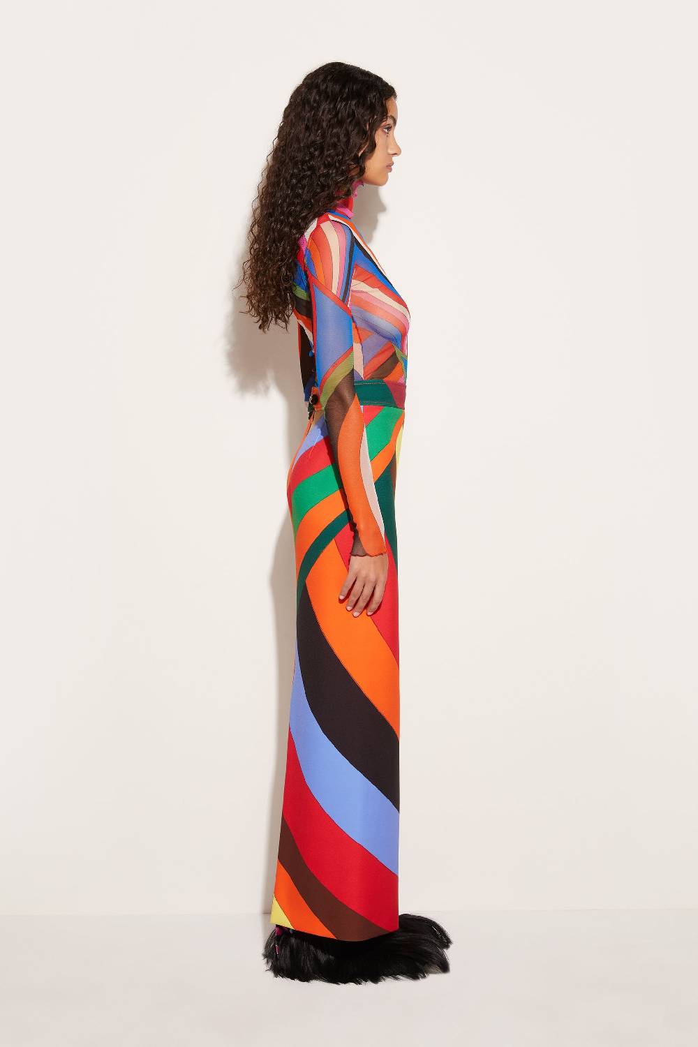 Pucci Top con stampa Iride In Linea