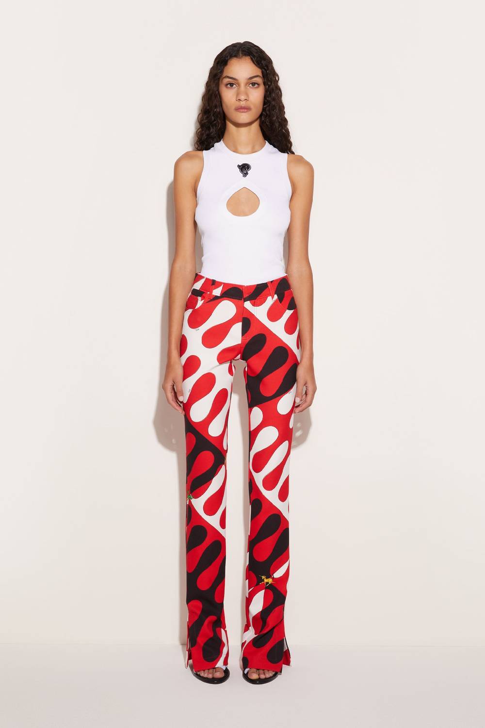 Pucci Pantaloni con stampa Leocorno Negozi Online
