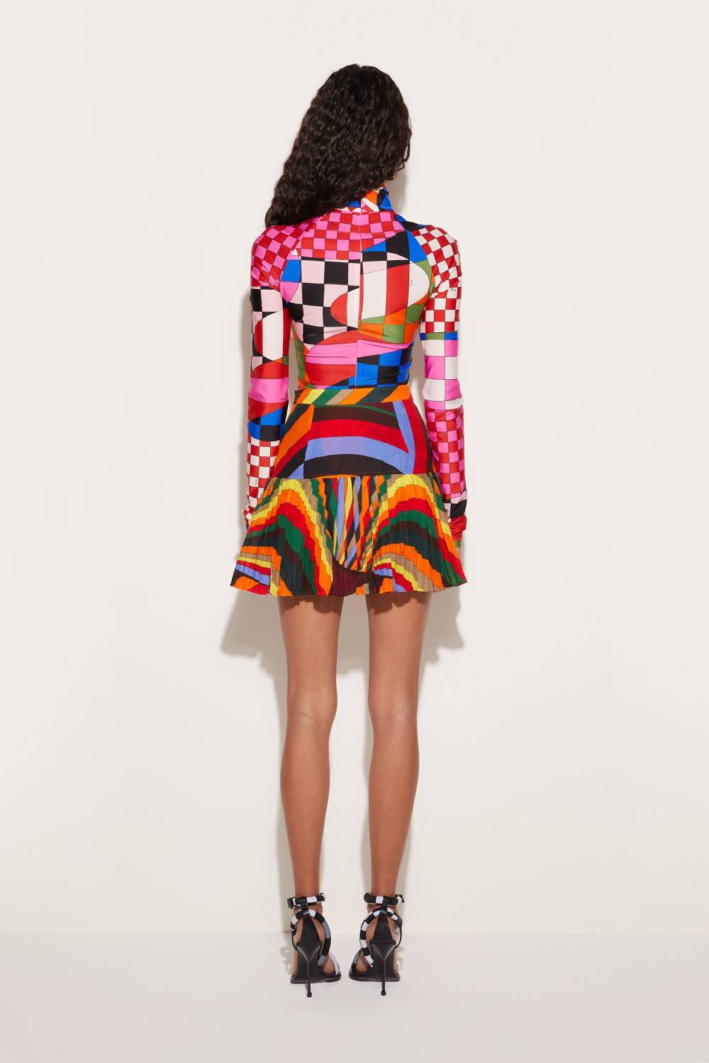Pucci Mini abito con stampa Giardino Fino Al -60%