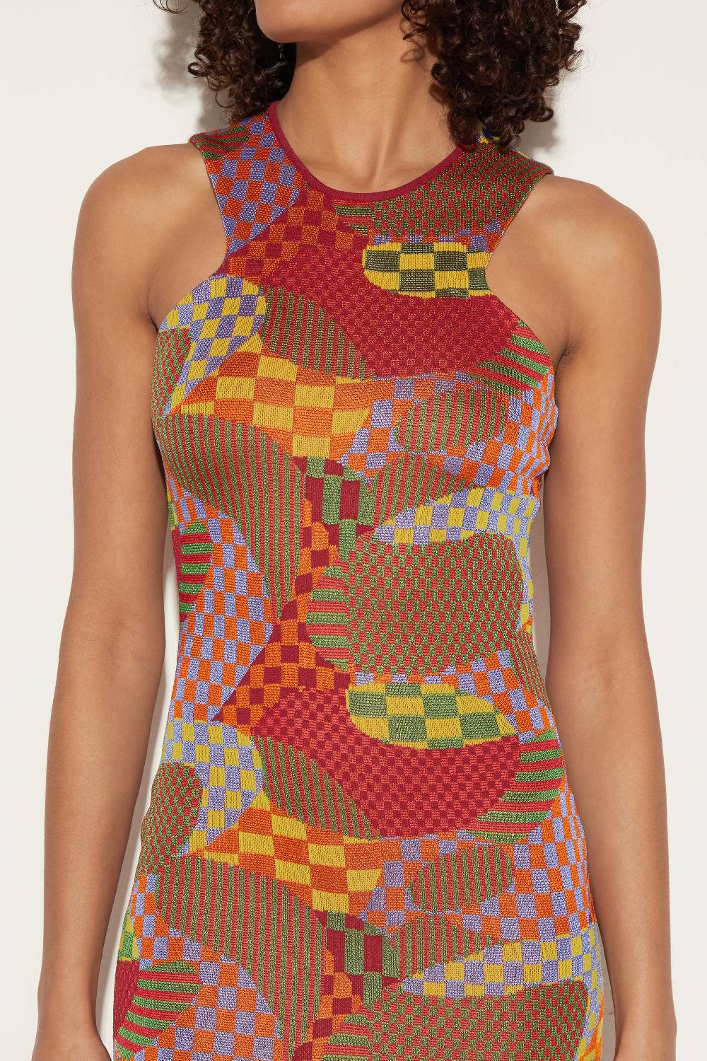 Pucci Abito lungo jacquard con motivo Giardino Convenienza