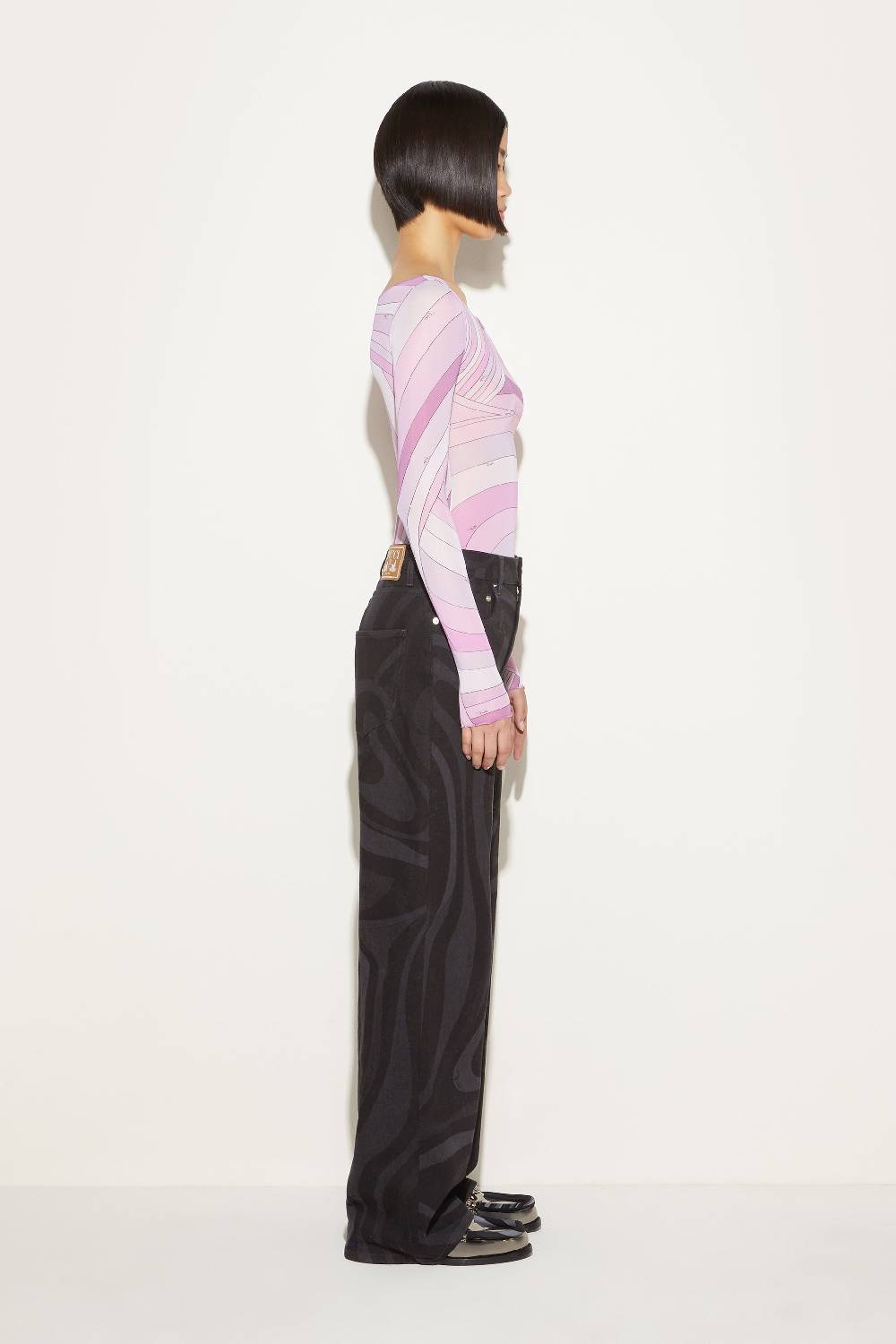 Pucci Top con stampa Iride In Saldo