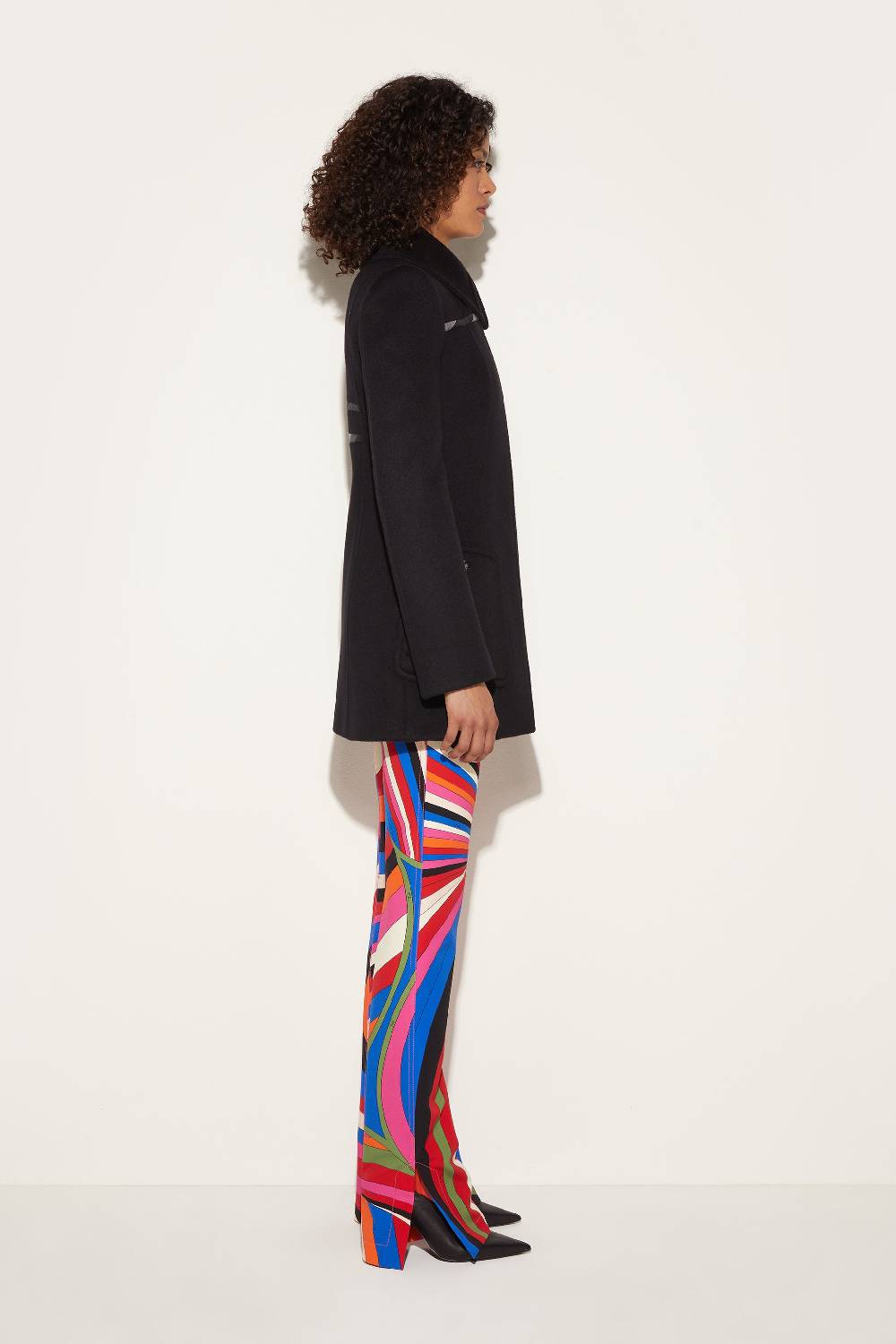 Pucci Cappotto con finiture Iride Nuova