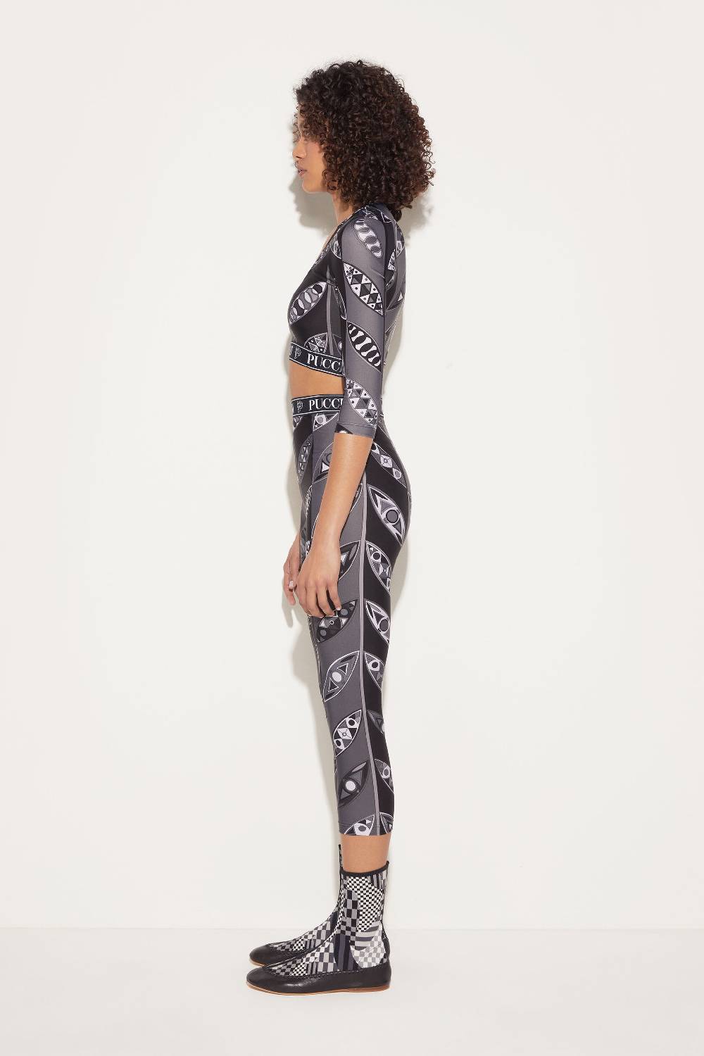 Pucci Crop top con stampa Girandole Spedizione gratuita