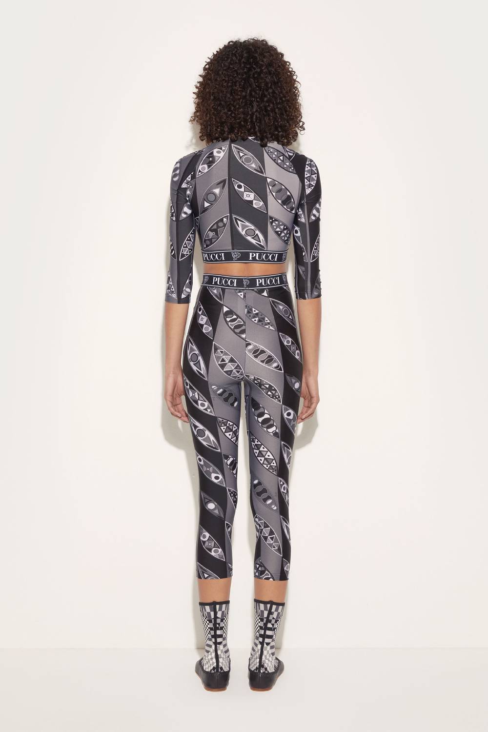Pucci Crop top con stampa Girandole Spedizione gratuita