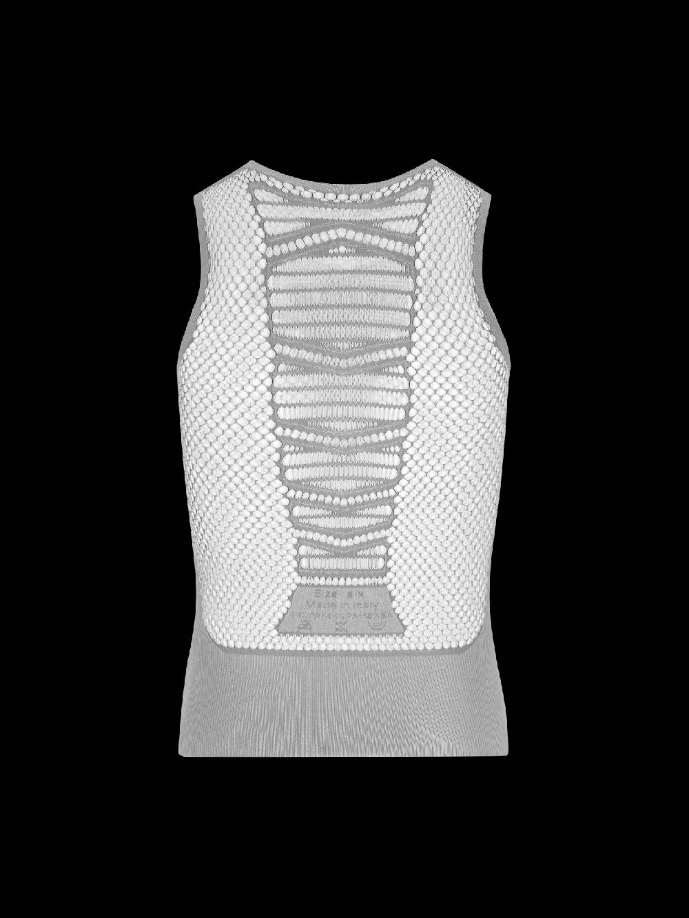 Q36.5 Intimo 0 Mesh Senza Maniche Grigio Nuova