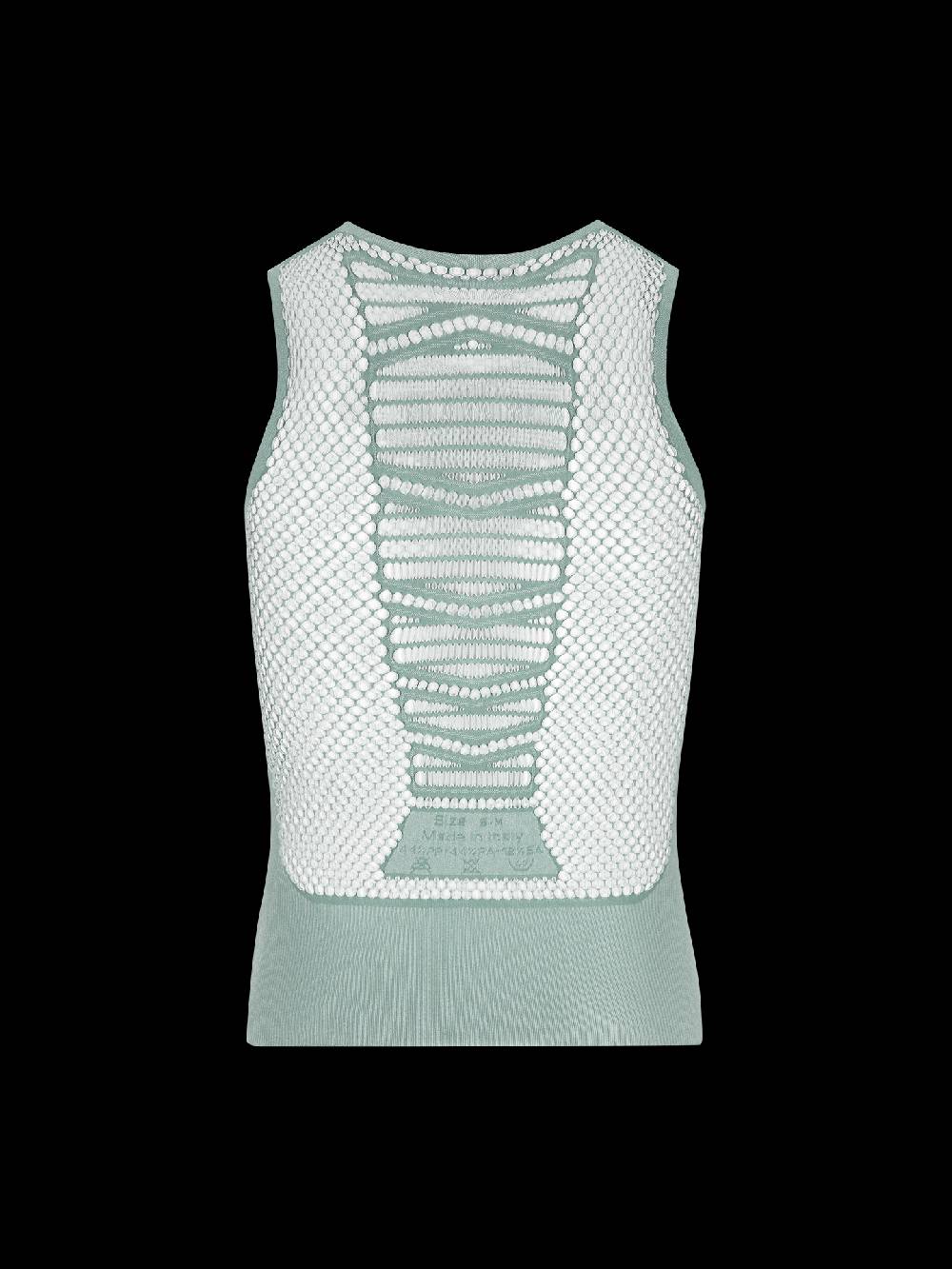 Q36.5 Intimo 0 Mesh Senza Maniche Verde Oliva Consegna Veloce