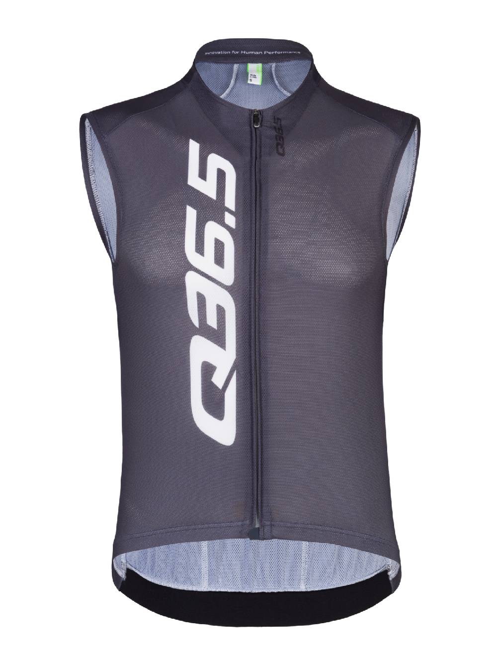 Q36.5 Gregarius Signature Maglia Smanicata Grigio Titanio