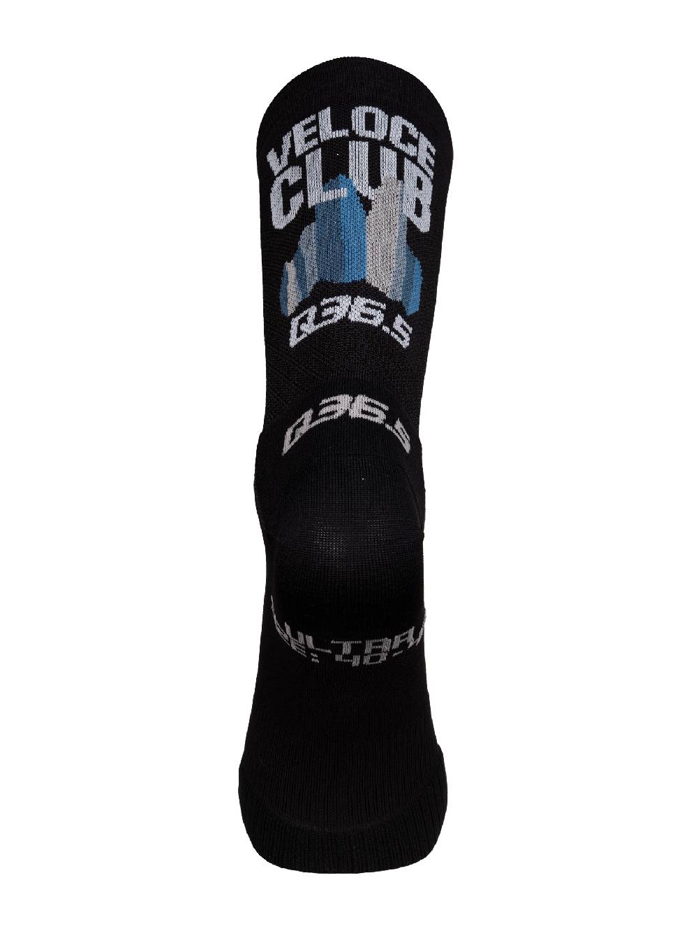 Q36.5 Calze estive Veloce Club Nero Italy