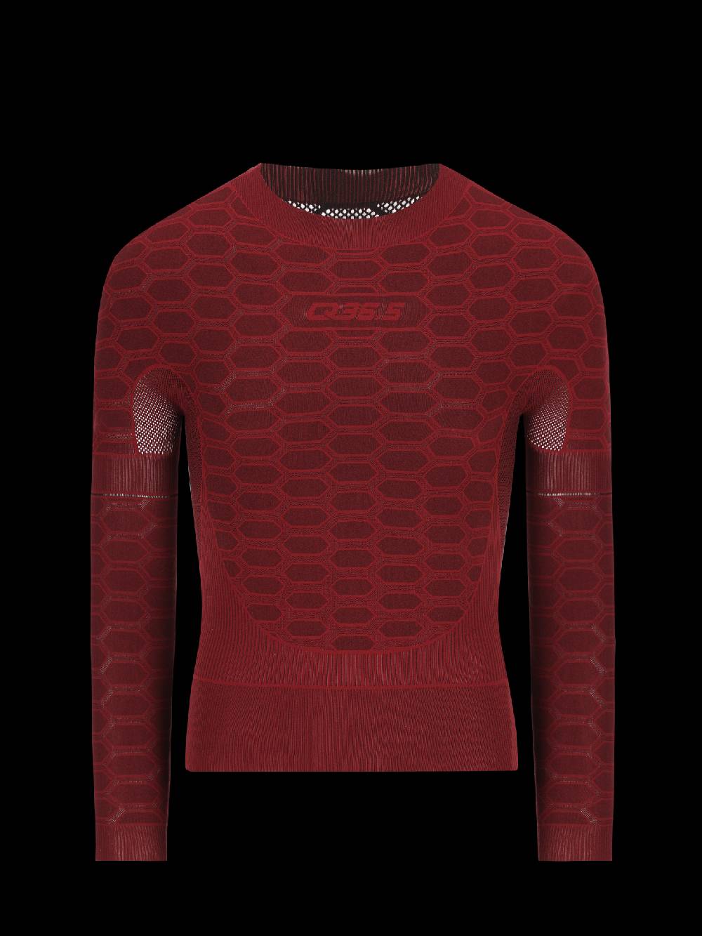 Q36.5 Intimo 3 Maniche Lunghe Rosso Siena Nuovo