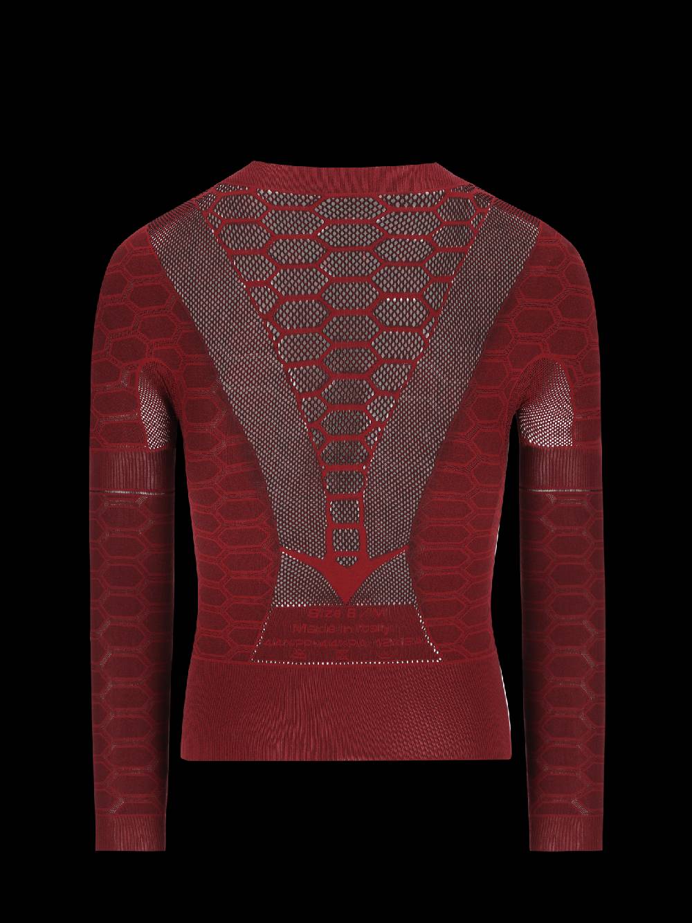 Q36.5 Intimo 3 Maniche Lunghe Rosso Siena Nuovo